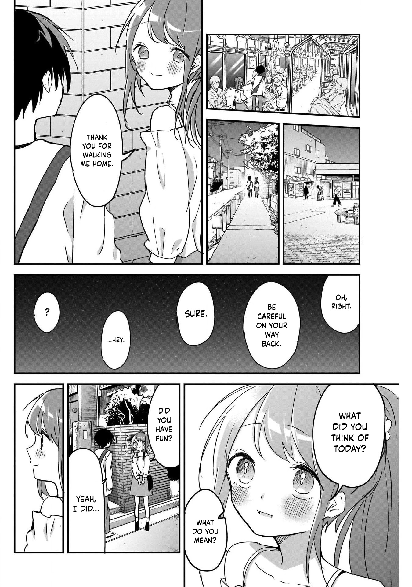 Kubo-san Doesn't Leave Me Be (a Mob) Chapter 43 page 8 - Chapter 43: Movie Theater and Facial Muscles