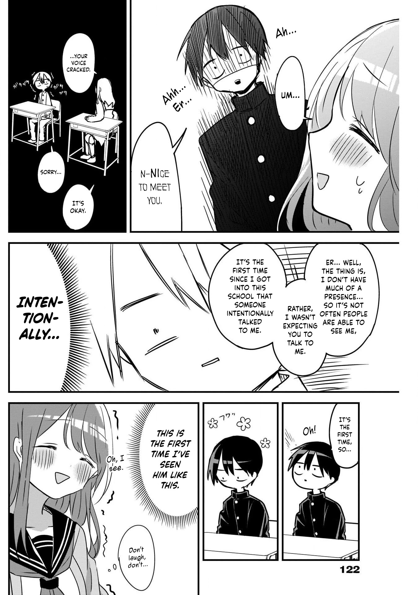 Kubo-san Doesn't Leave Me Be (a Mob) Chapter 44 page 10 - Chapter 44: Shiraishi Junta
