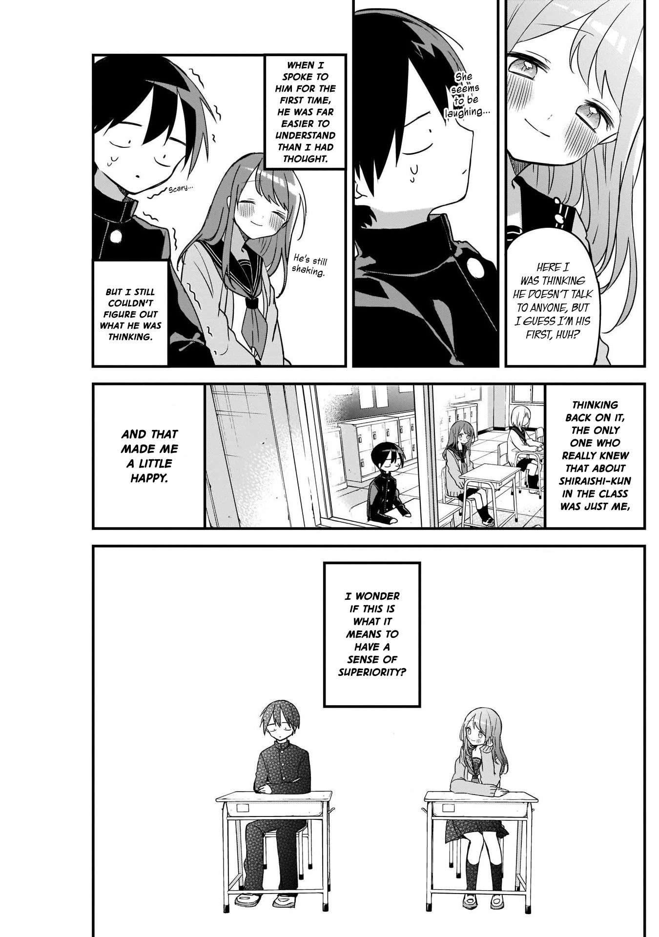 Kubo-san Doesn't Leave Me Be (a Mob) Chapter 44 page 11 - Chapter 44: Shiraishi Junta