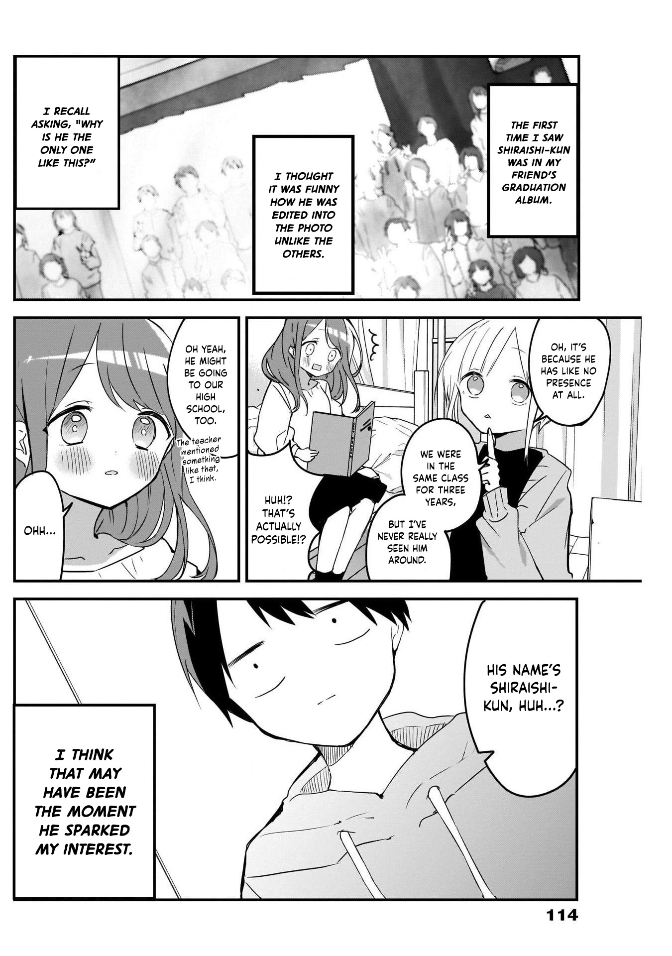 Kubo-san Doesn't Leave Me Be (a Mob) Chapter 44 page 2 - Chapter 44: Shiraishi Junta