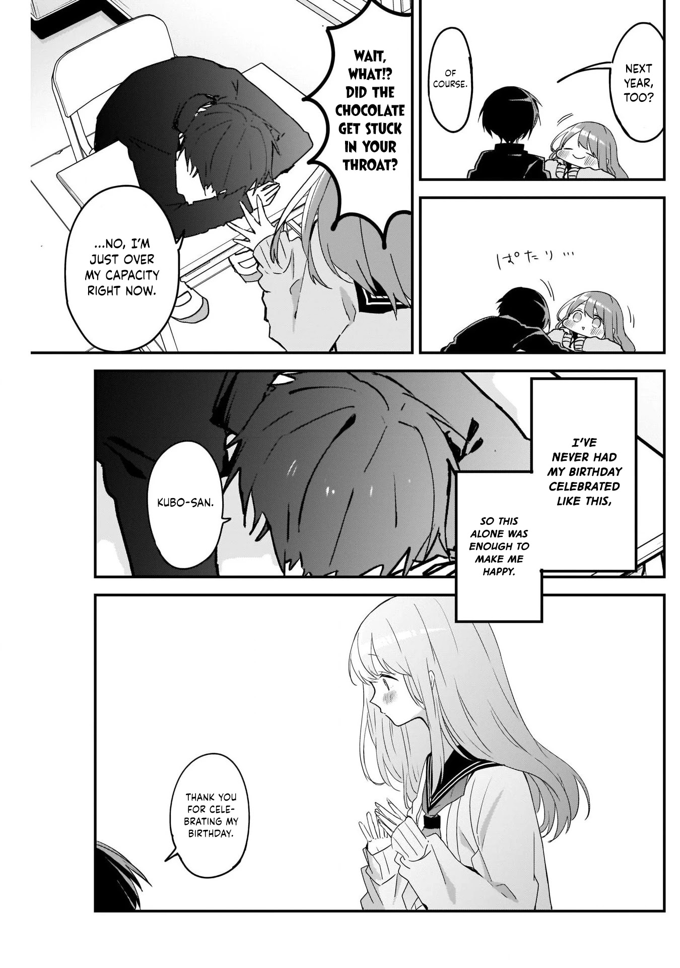 Kubo-san Doesn't Leave Me Be (a Mob) Chapter 46 page 12 - Chapter 46: Leading Star and Celebration