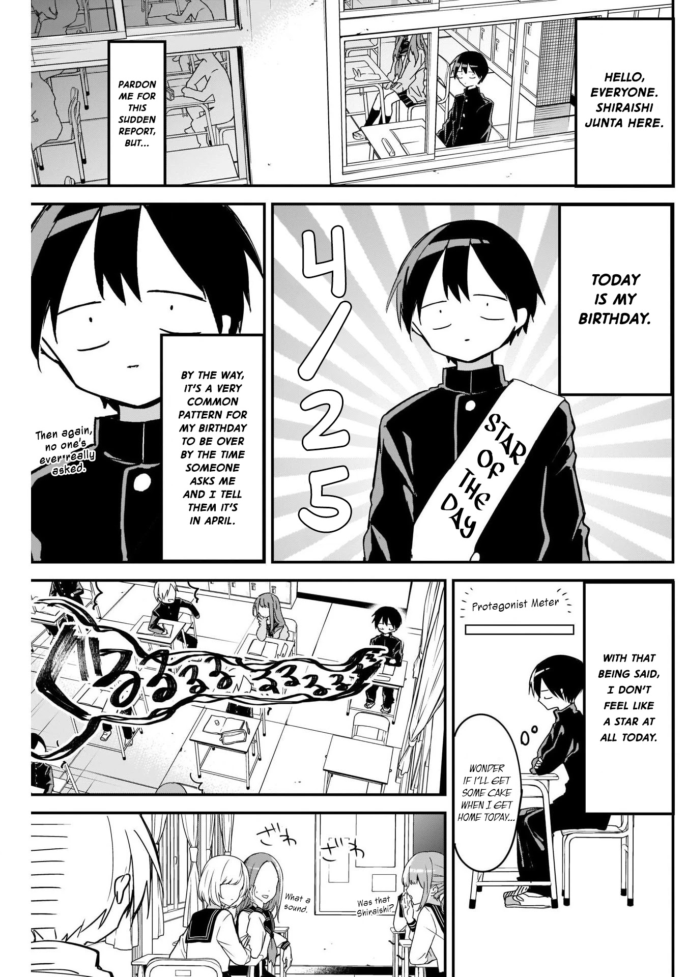 Kubo-san Doesn't Leave Me Be (a Mob) Chapter 46 page 2 - Chapter 46: Leading Star and Celebration