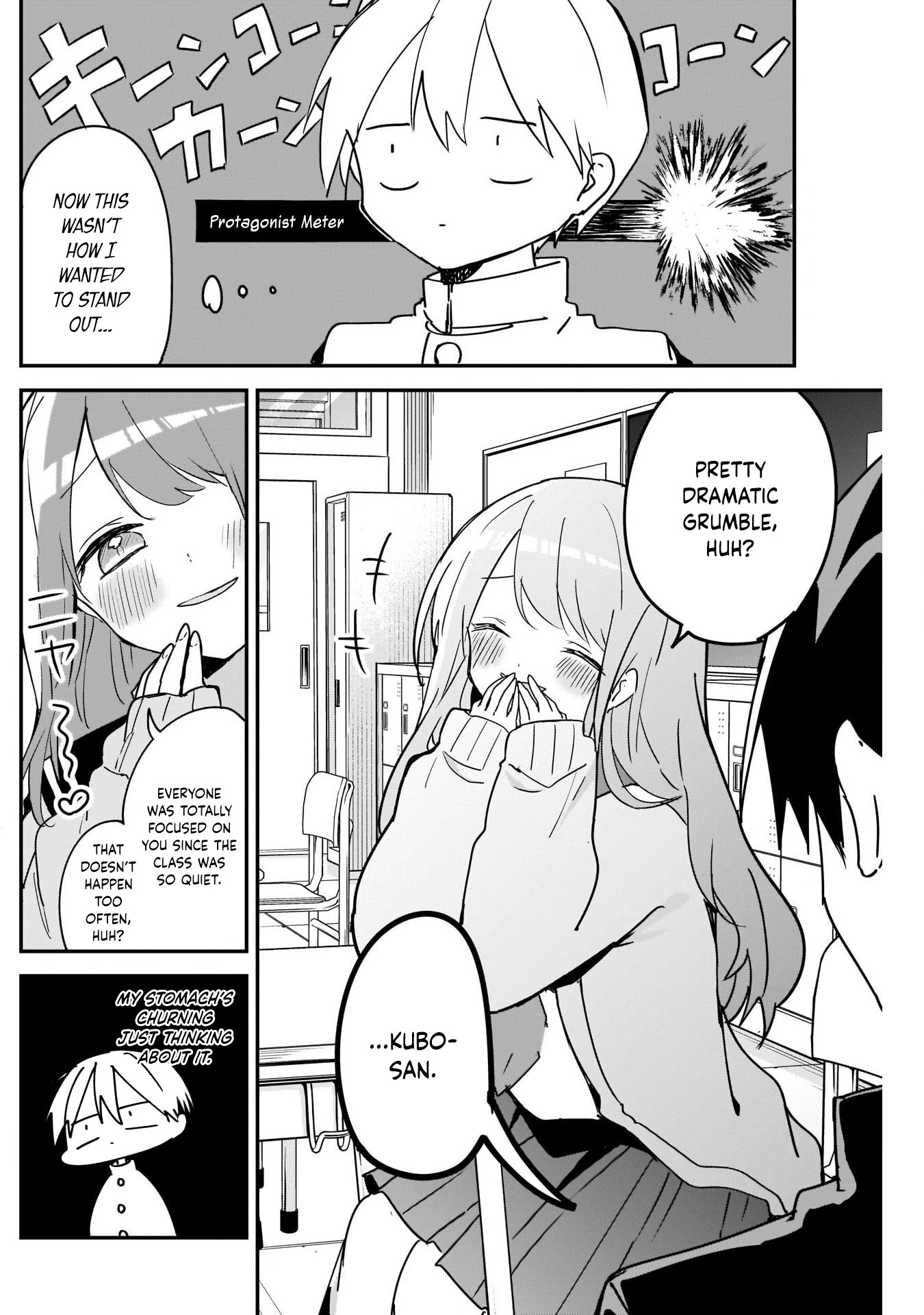 Kubo-san Doesn't Leave Me Be (a Mob) Chapter 46 page 3 - Chapter 46: Leading Star and Celebration