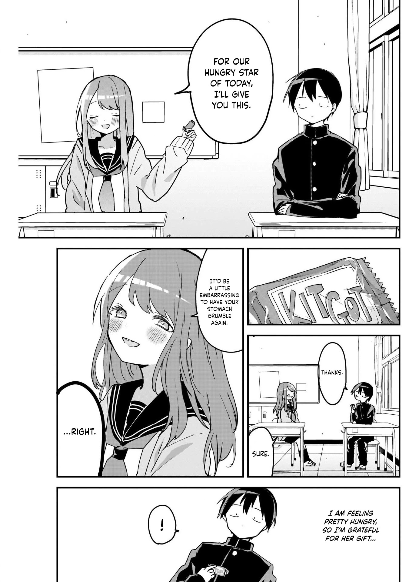 Kubo-san Doesn't Leave Me Be (a Mob) Chapter 46 page 4 - Chapter 46: Leading Star and Celebration