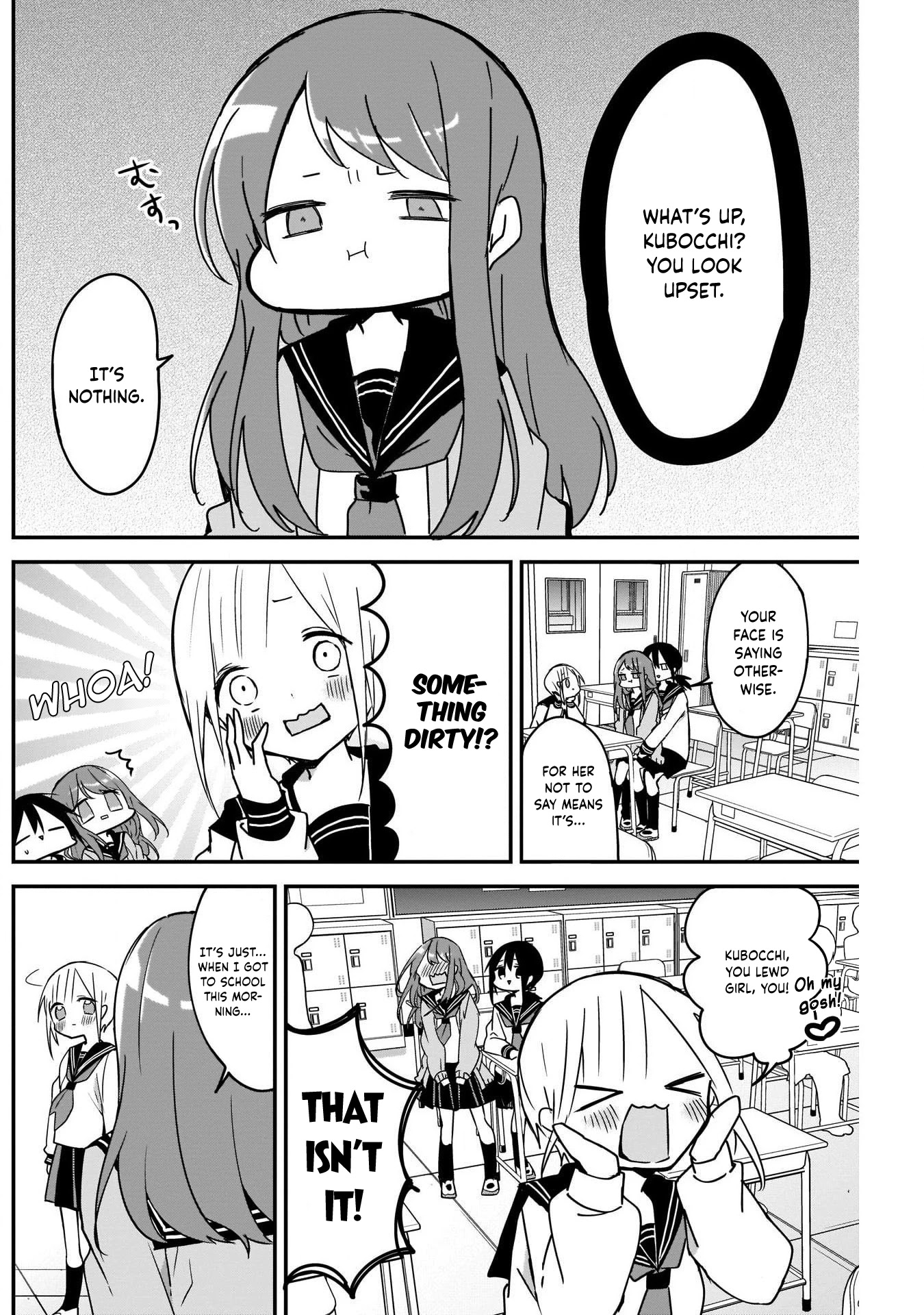 Kubo-san Doesn't Leave Me Be (a Mob) Chapter 47 page 2 - Chapter 47: Love Letter and Letter of Challenge
