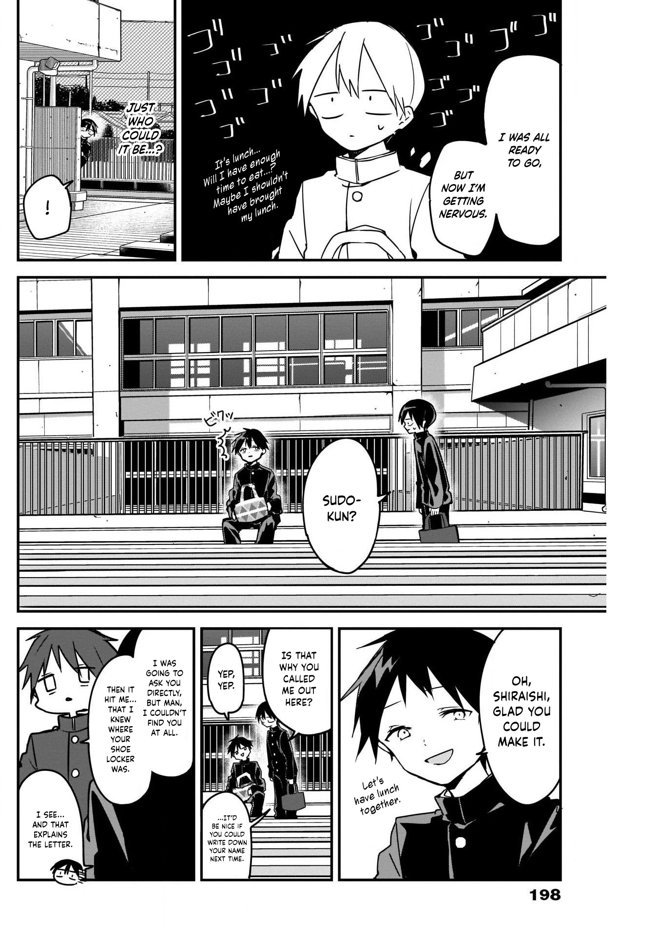 Kubo-san Doesn't Leave Me Be (a Mob) Chapter 47 page 6 - Chapter 47: Love Letter and Letter of Challenge