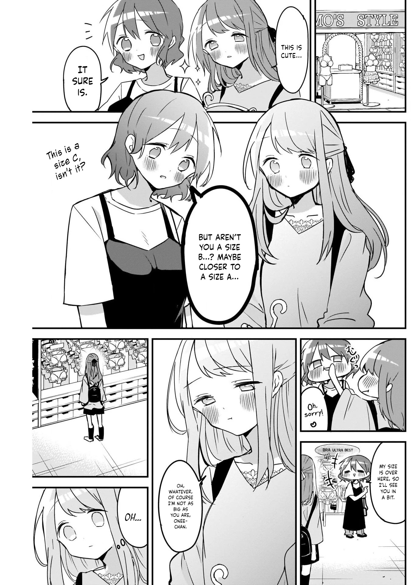 Kubo-san Doesn't Leave Me Be (a Mob) Chapter 48 page 3 - Chapter 48: Underwear and Color Selection