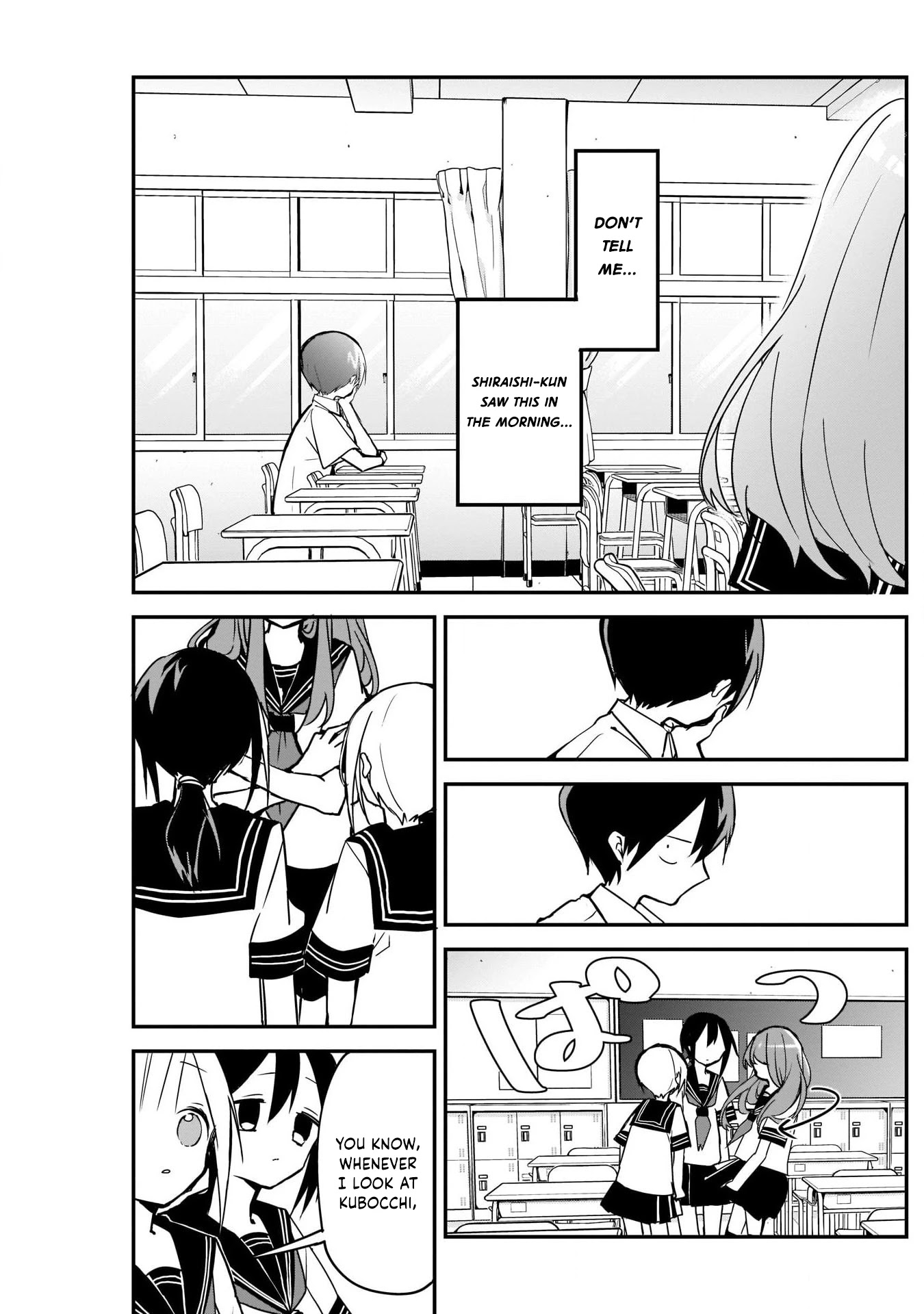 Kubo-san Doesn't Leave Me Be (a Mob) Chapter 49 page 11 - Chapter 49: Summer Uniforms and Defense