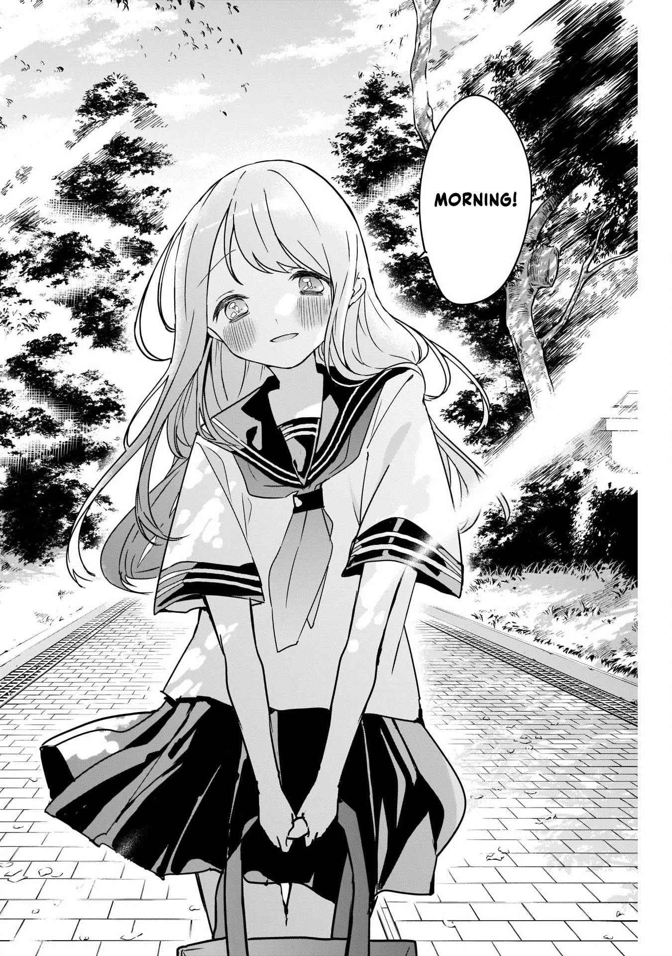 Kubo-san Doesn't Leave Me Be (a Mob) Chapter 49 page 4 - Chapter 49: Summer Uniforms and Defense