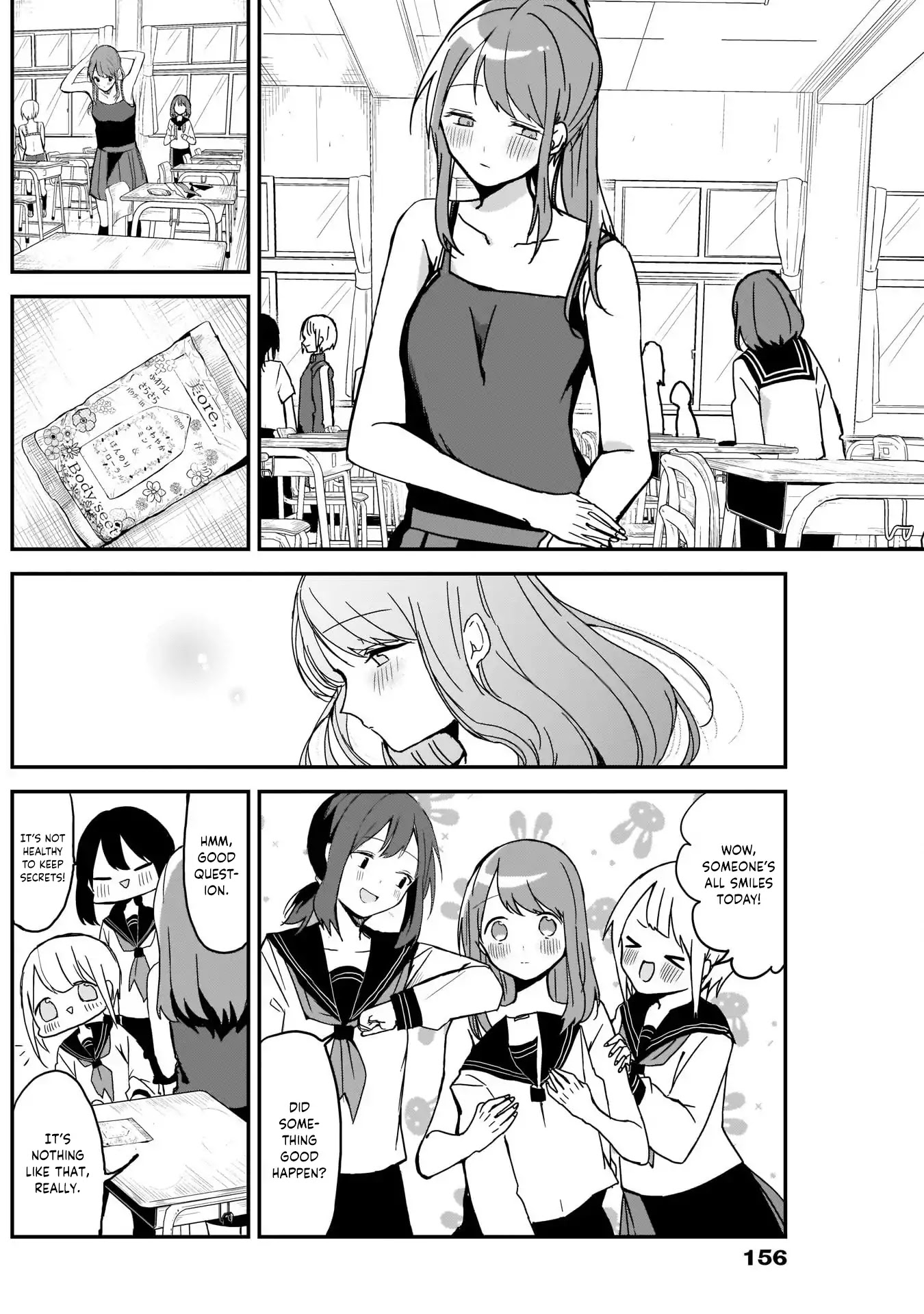 Kubo-san Doesn't Leave Me Be (a Mob) Chapter 5 page 10 - Chapter 5: Ponytail and Body Wipes