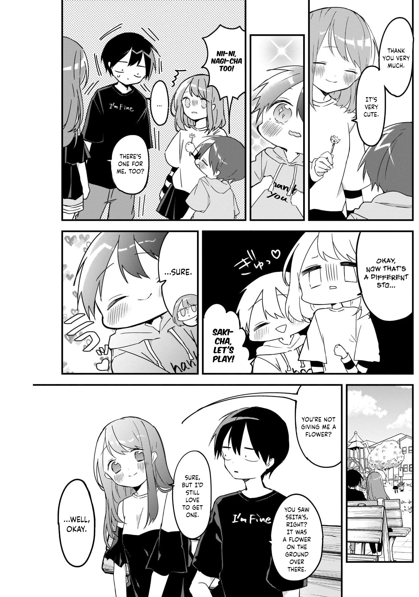 Kubo-san Doesn't Leave Me Be (a Mob) Chapter 51 page 10 - Chapter 51: The Park and White Clovers