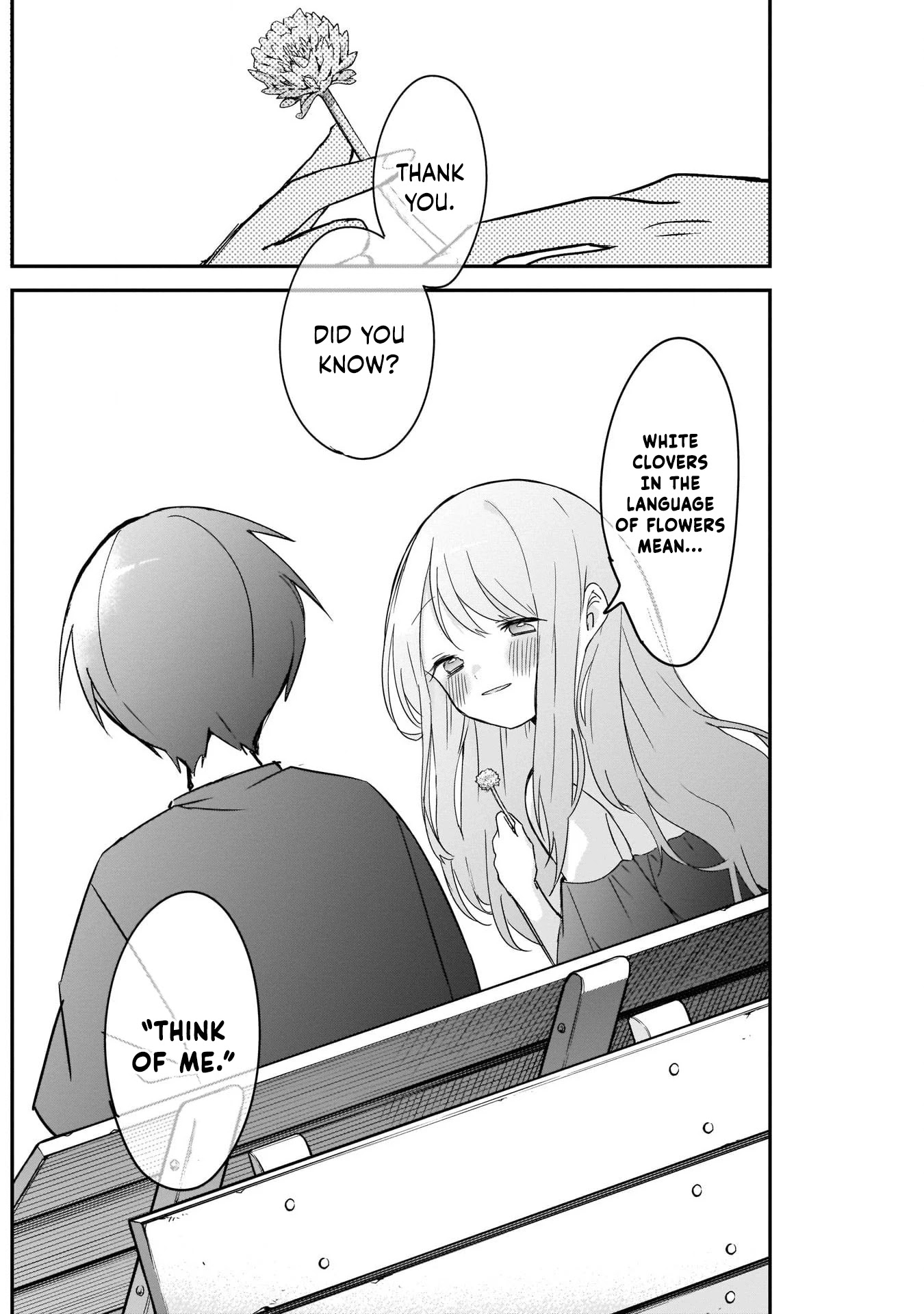 Kubo-san Doesn't Leave Me Be (a Mob) Chapter 51 page 11 - Chapter 51: The Park and White Clovers