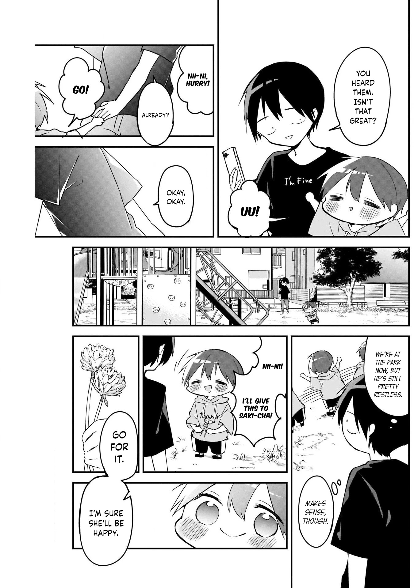Kubo-san Doesn't Leave Me Be (a Mob) Chapter 51 page 8 - Chapter 51: The Park and White Clovers