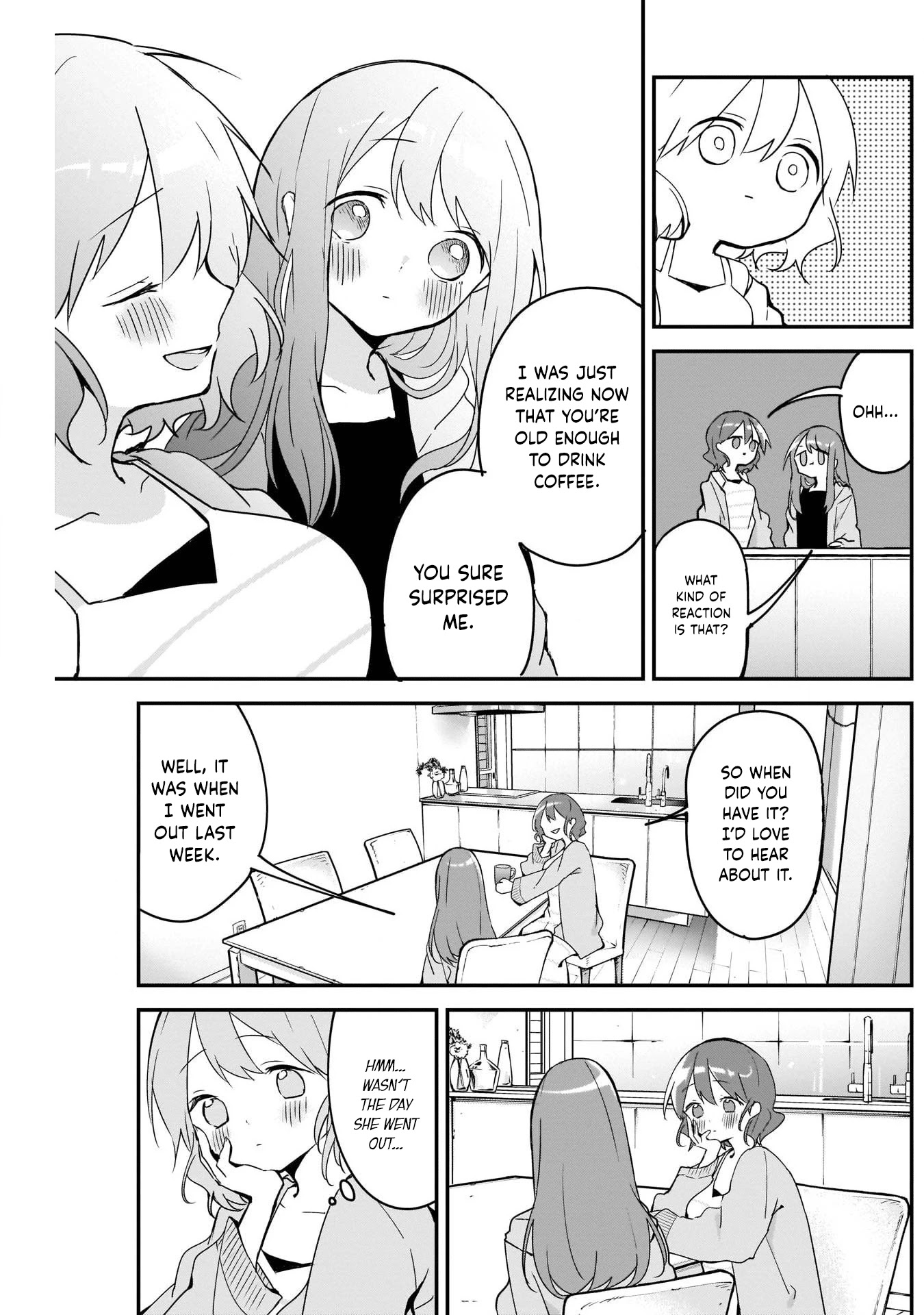 Kubo-san Doesn't Leave Me Be (a Mob) Chapter 52 page 3 - Chapter 52: Coffee and Younger Sister Independence
