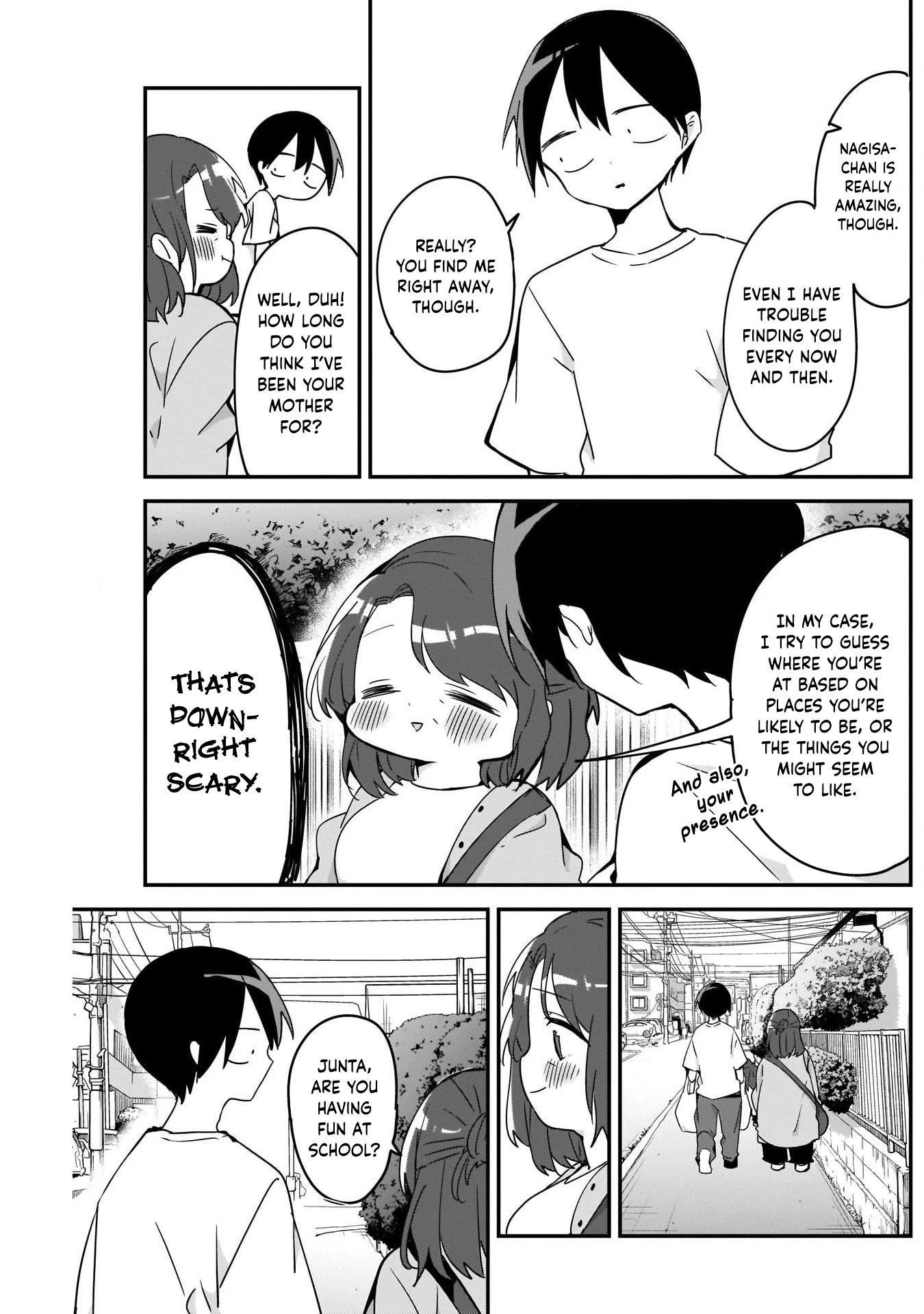 Kubo-san Doesn't Leave Me Be (a Mob) Chapter 53 page 11 - Chapter 53: Junta and His Mother