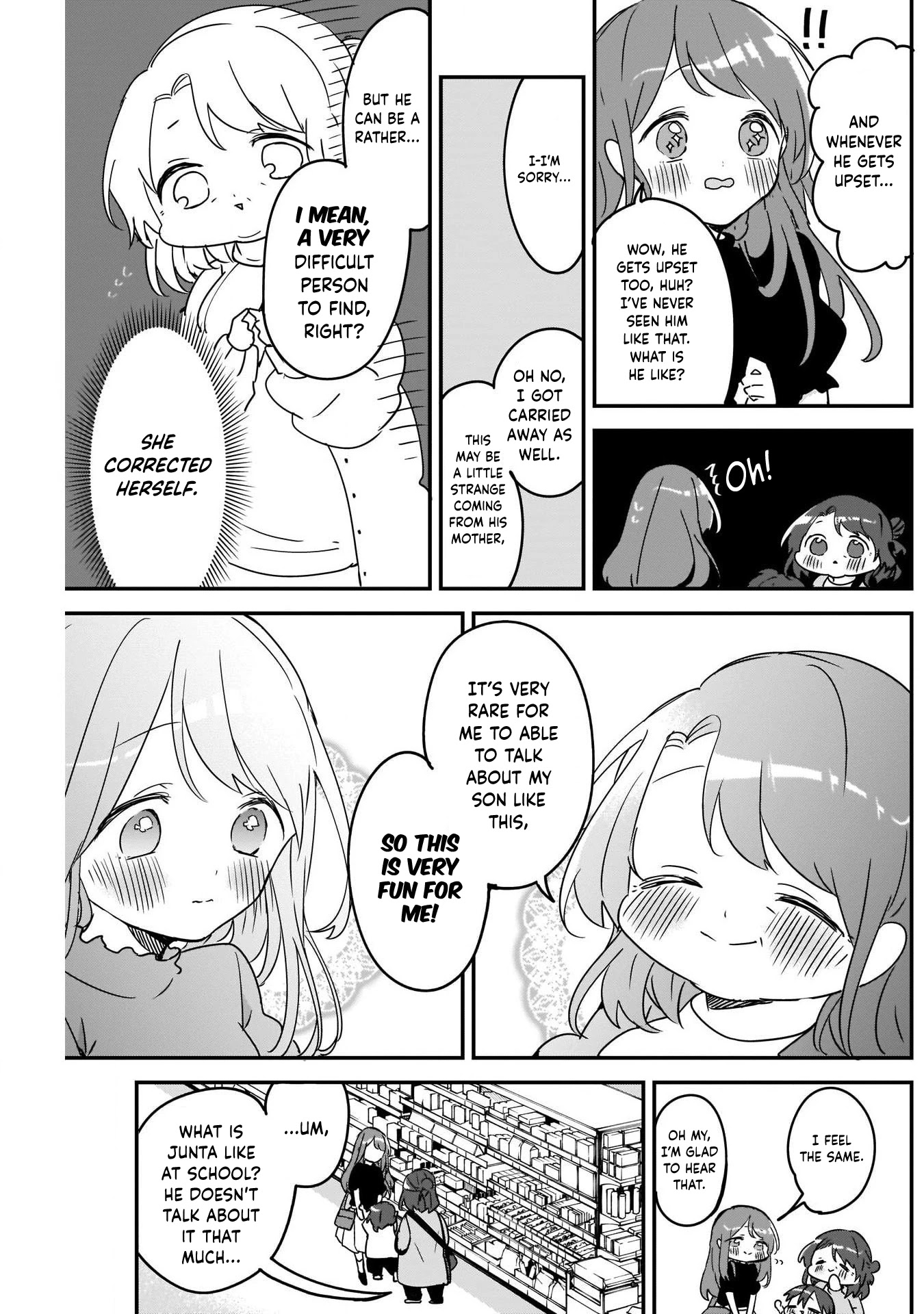 Kubo-san Doesn't Leave Me Be (a Mob) Chapter 53 page 5 - Chapter 53: Junta and His Mother
