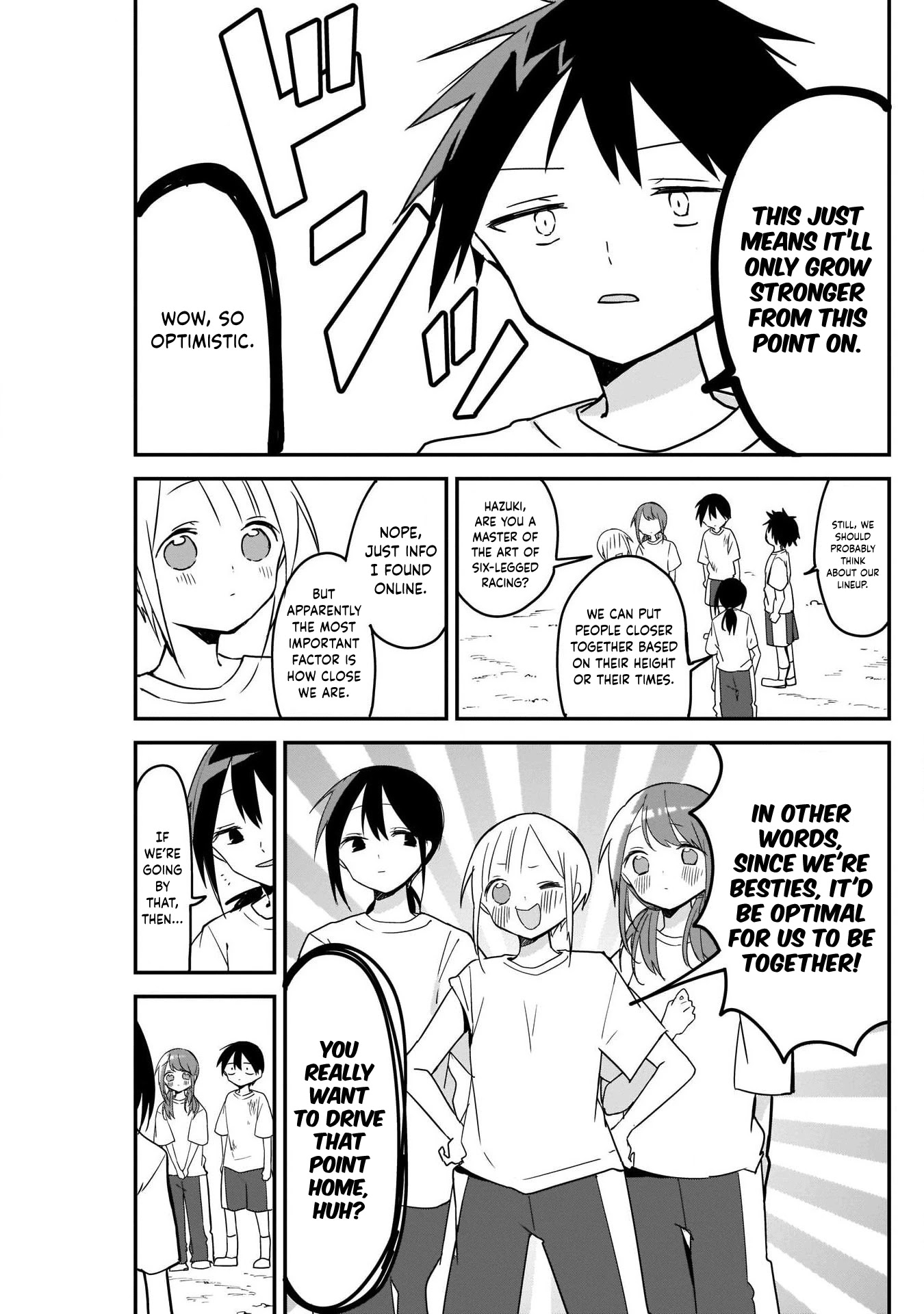 Kubo-san Doesn't Leave Me Be (a Mob) Chapter 54 page 9 - Chapter 54: Sports Festival and Event Choices