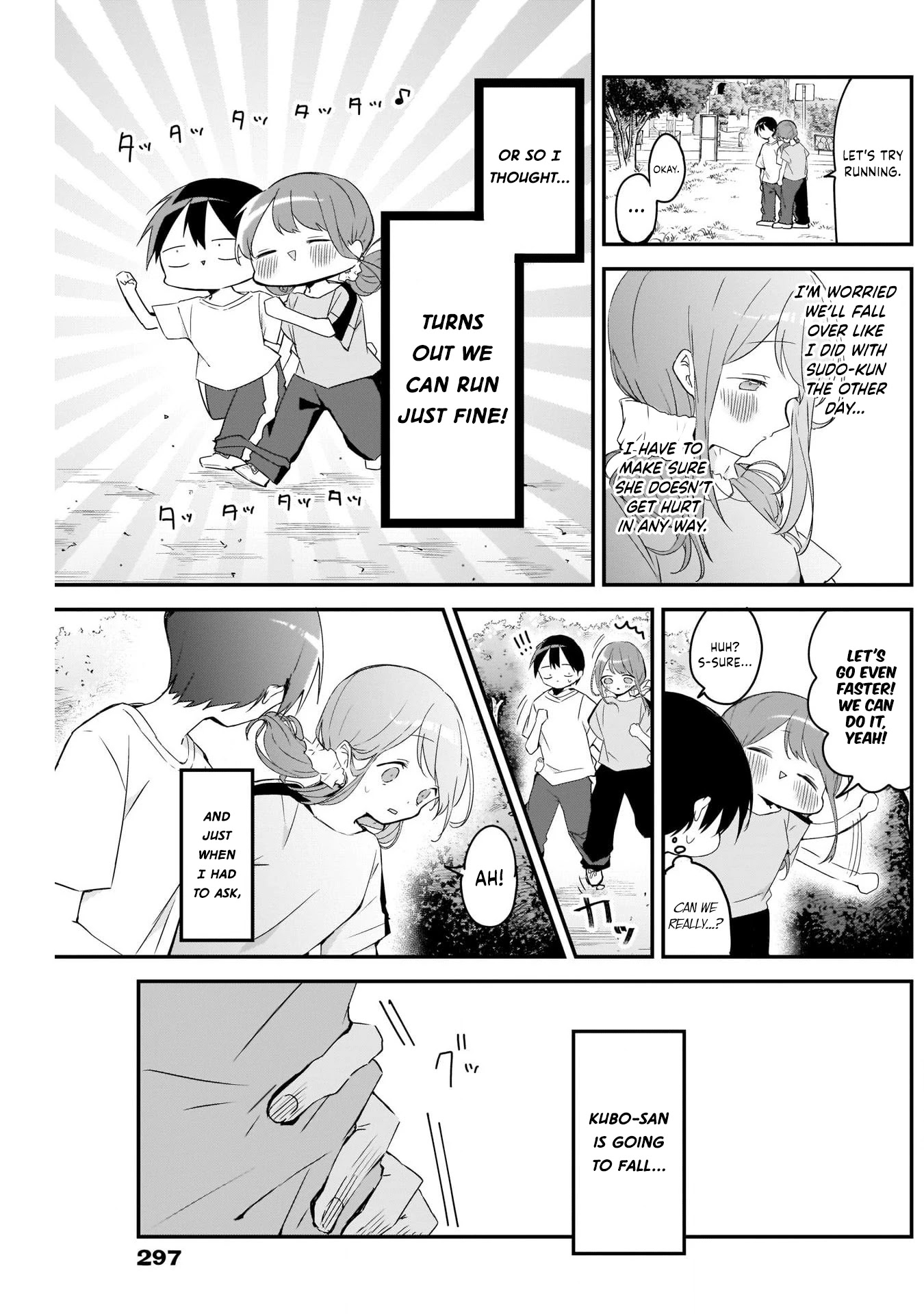 Kubo-san Doesn't Leave Me Be (a Mob) Chapter 55 page 7 - Chapter 55: Independent Practice and Three-Legs