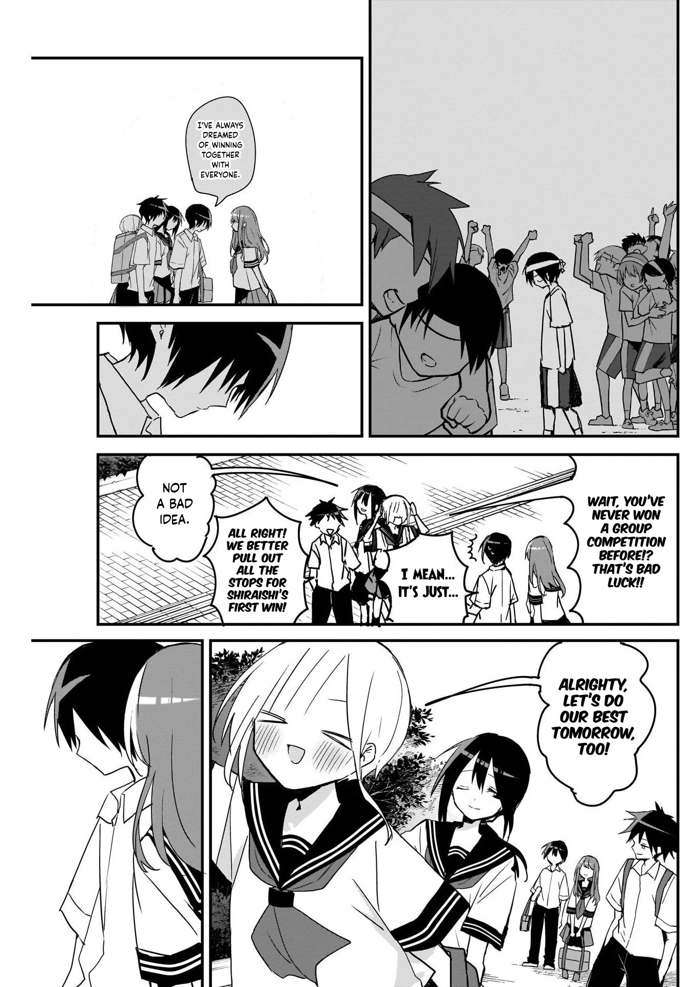 Kubo-san Doesn't Leave Me Be (a Mob) Chapter 56 page 11 - Chapter 56: Romance and Friendship Power