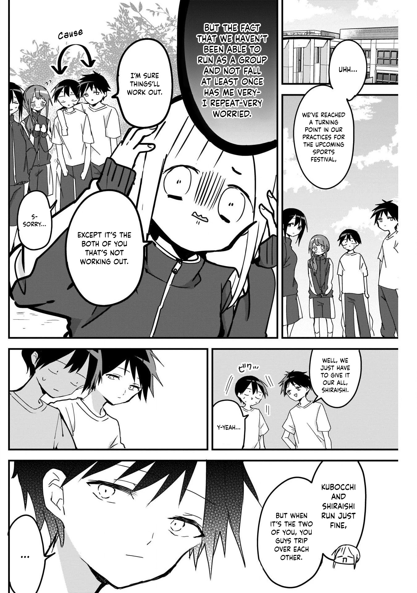 Kubo-san Doesn't Leave Me Be (a Mob) Chapter 56 page 2 - Chapter 56: Romance and Friendship Power