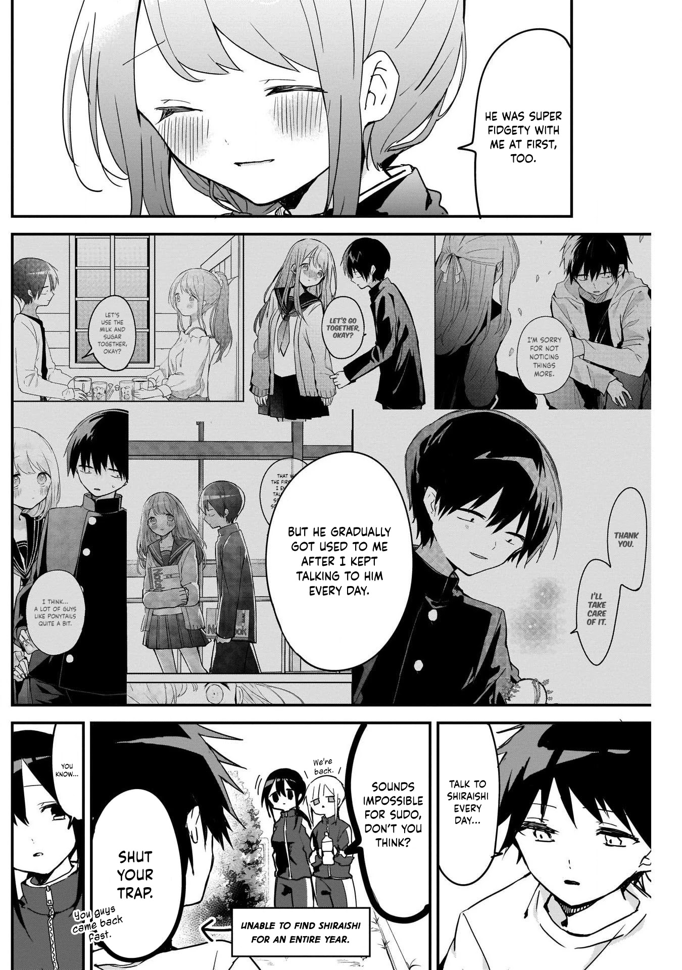 Kubo-san Doesn't Leave Me Be (a Mob) Chapter 56 page 4 - Chapter 56: Romance and Friendship Power