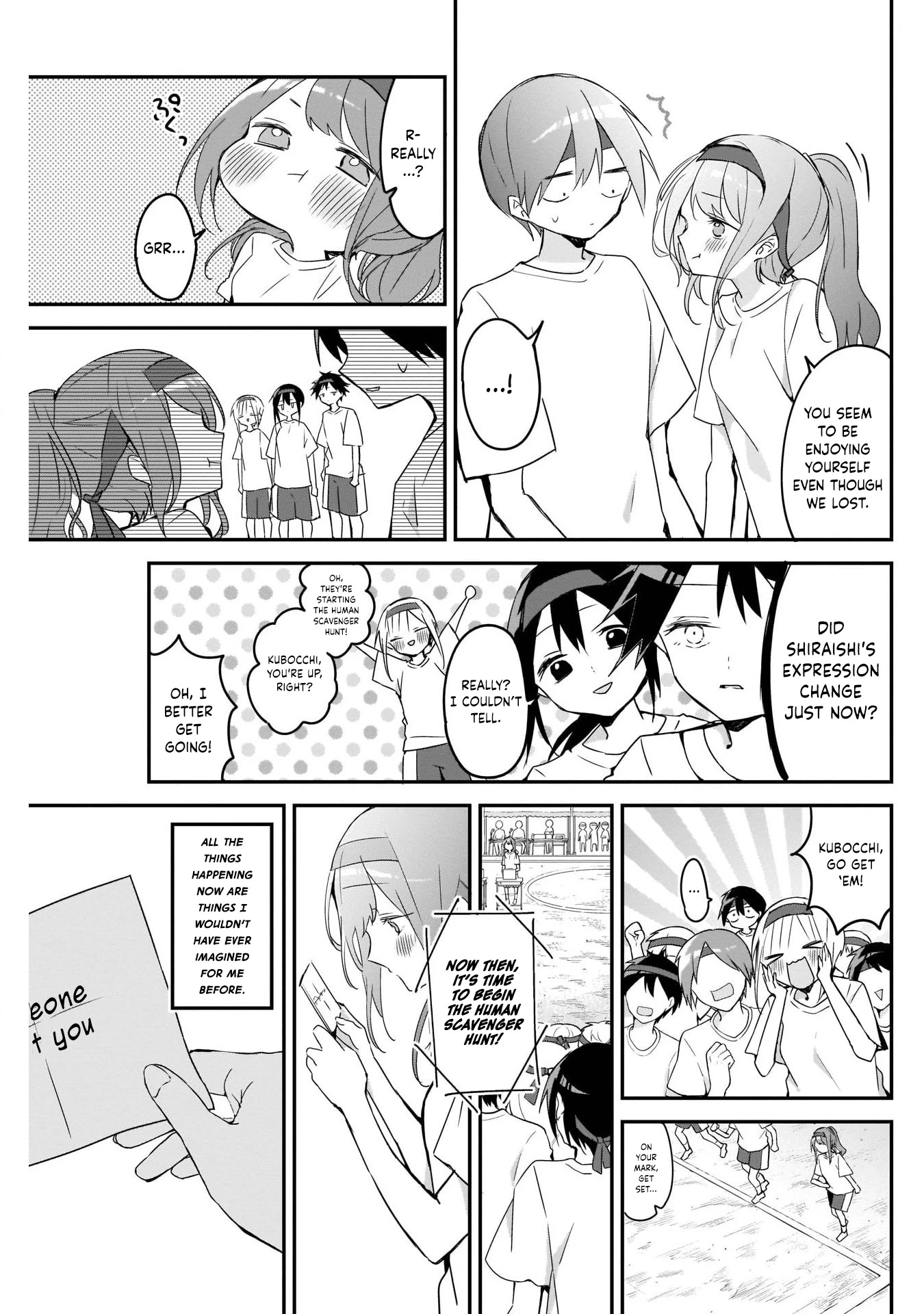 Kubo-san Doesn't Leave Me Be (a Mob) Chapter 57 page 10 - Chapter 57: Giving It Our All and Frustration