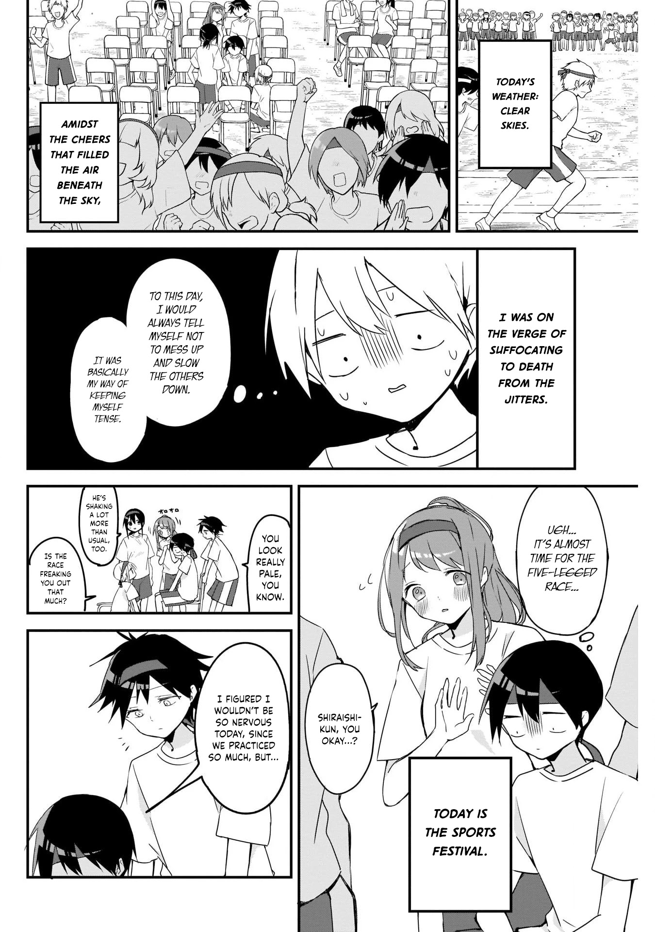 Kubo-san Doesn't Leave Me Be (a Mob) Chapter 57 page 2 - Chapter 57: Giving It Our All and Frustration