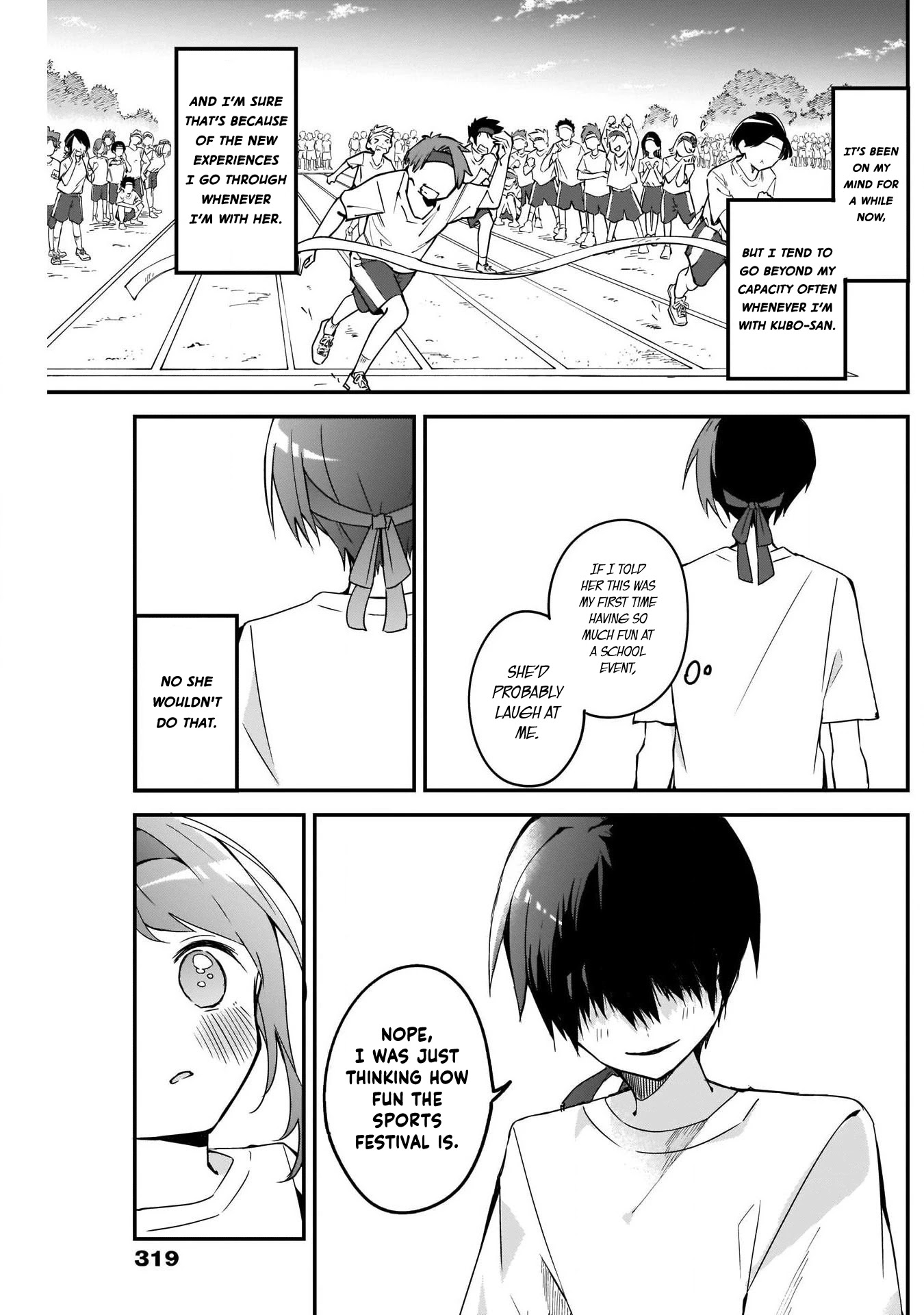 Kubo-san Doesn't Leave Me Be (a Mob) Chapter 58 page 8 - Chapter 58: Competition and Youth