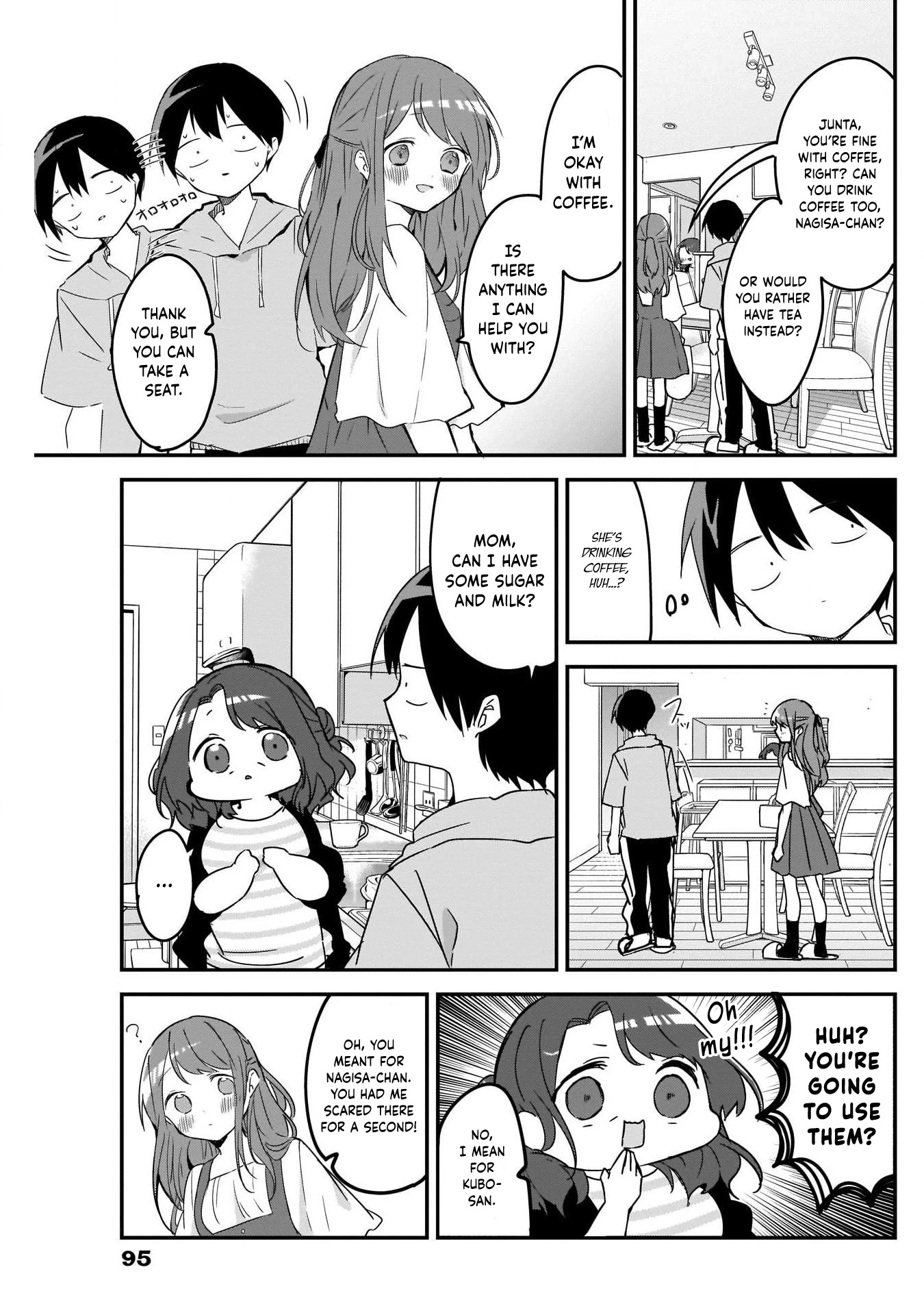 Kubo-san Doesn't Leave Me Be (a Mob) Chapter 59 page 5 - Chapter 59: Tests and Room Cleaning