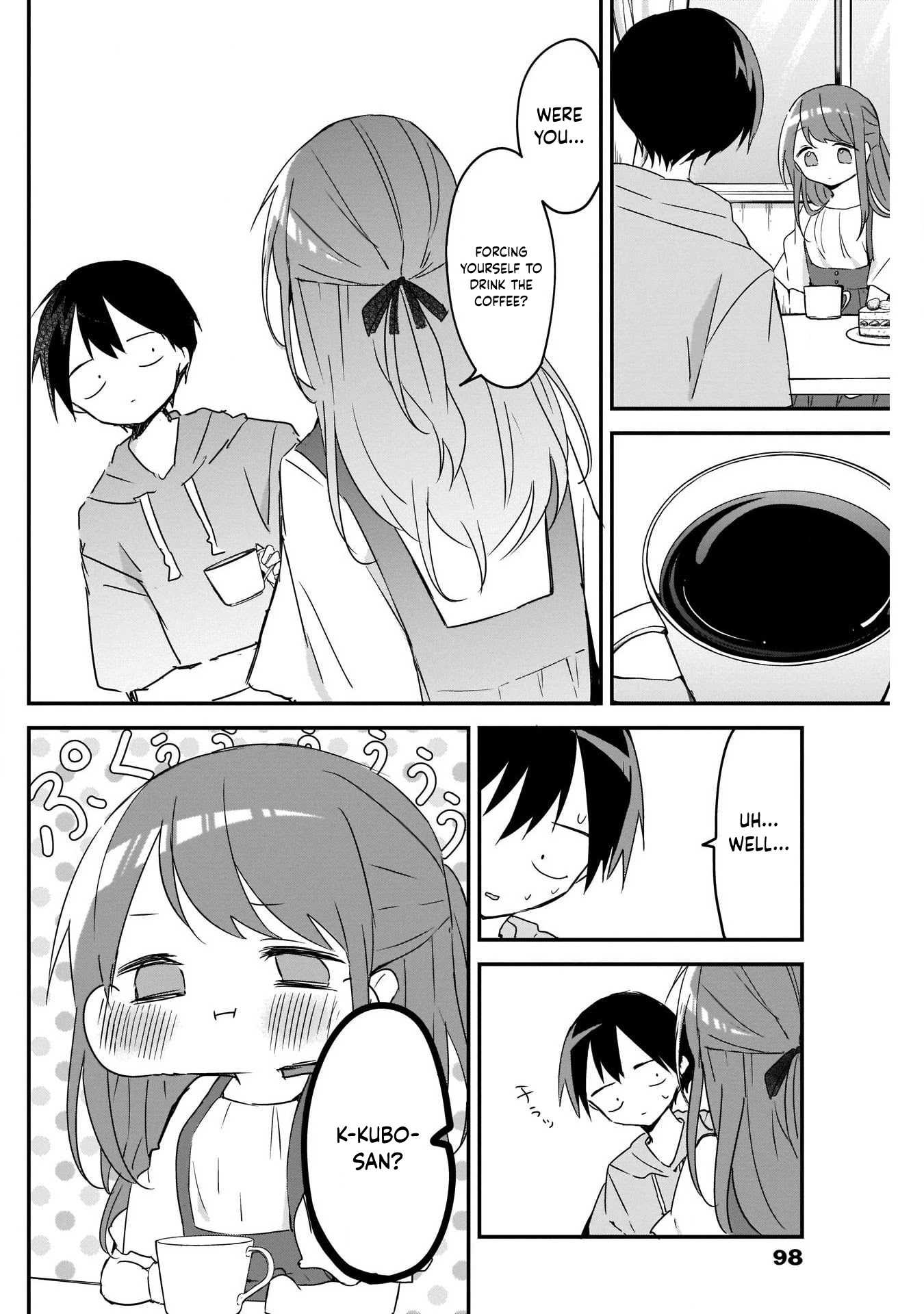 Kubo-san Doesn't Leave Me Be (a Mob) Chapter 59 page 8 - Chapter 59: Tests and Room Cleaning