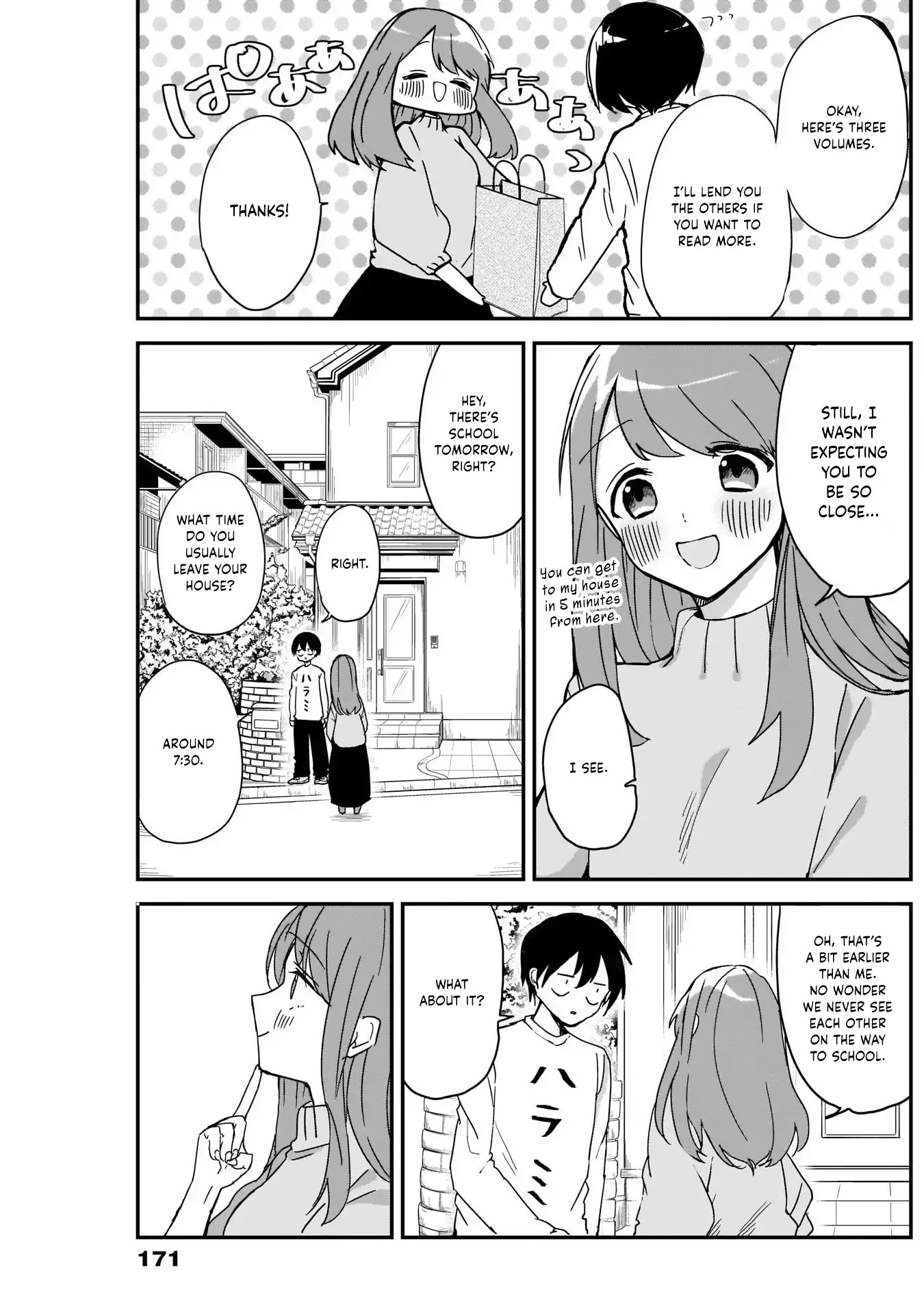 Kubo-san Doesn't Leave Me Be (a Mob) Chapter 6 page 11 - Chapter 6: Automatic Doors and the Road to School