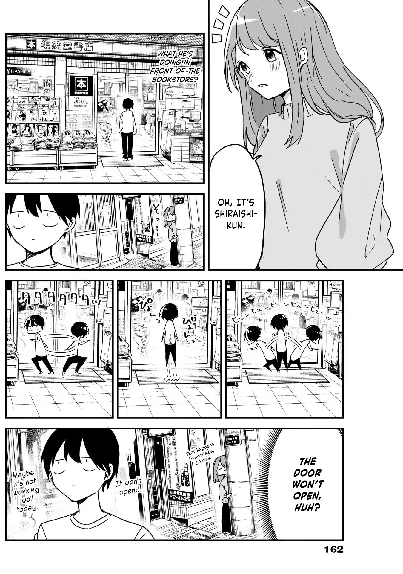 Kubo-san Doesn't Leave Me Be (a Mob) Chapter 6 page 2 - Chapter 6: Automatic Doors and the Road to School