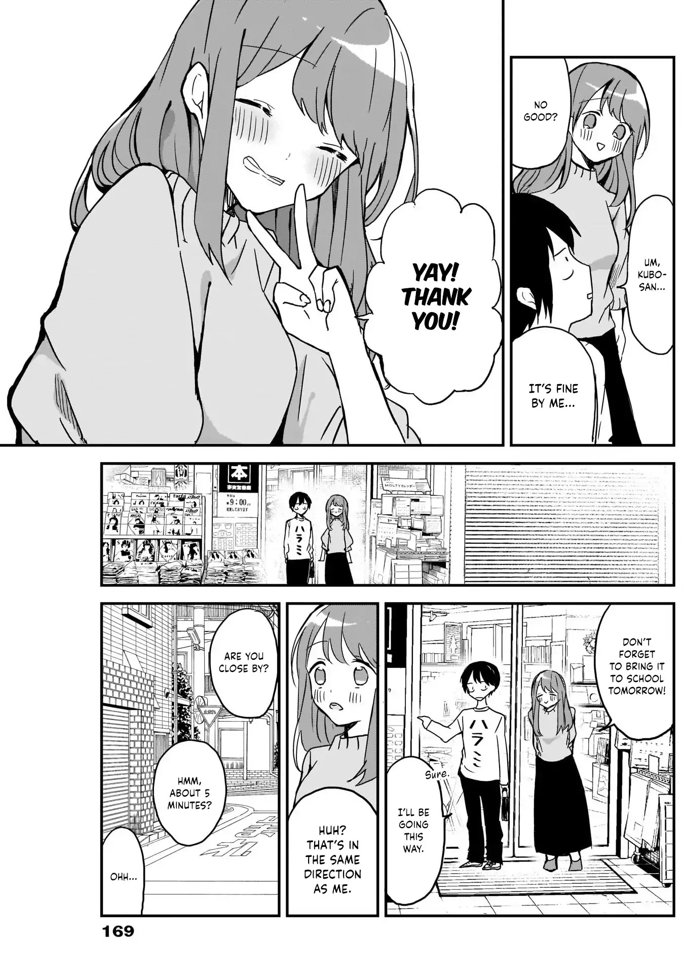 Kubo-san Doesn't Leave Me Be (a Mob) Chapter 6 page 9 - Chapter 6: Automatic Doors and the Road to School