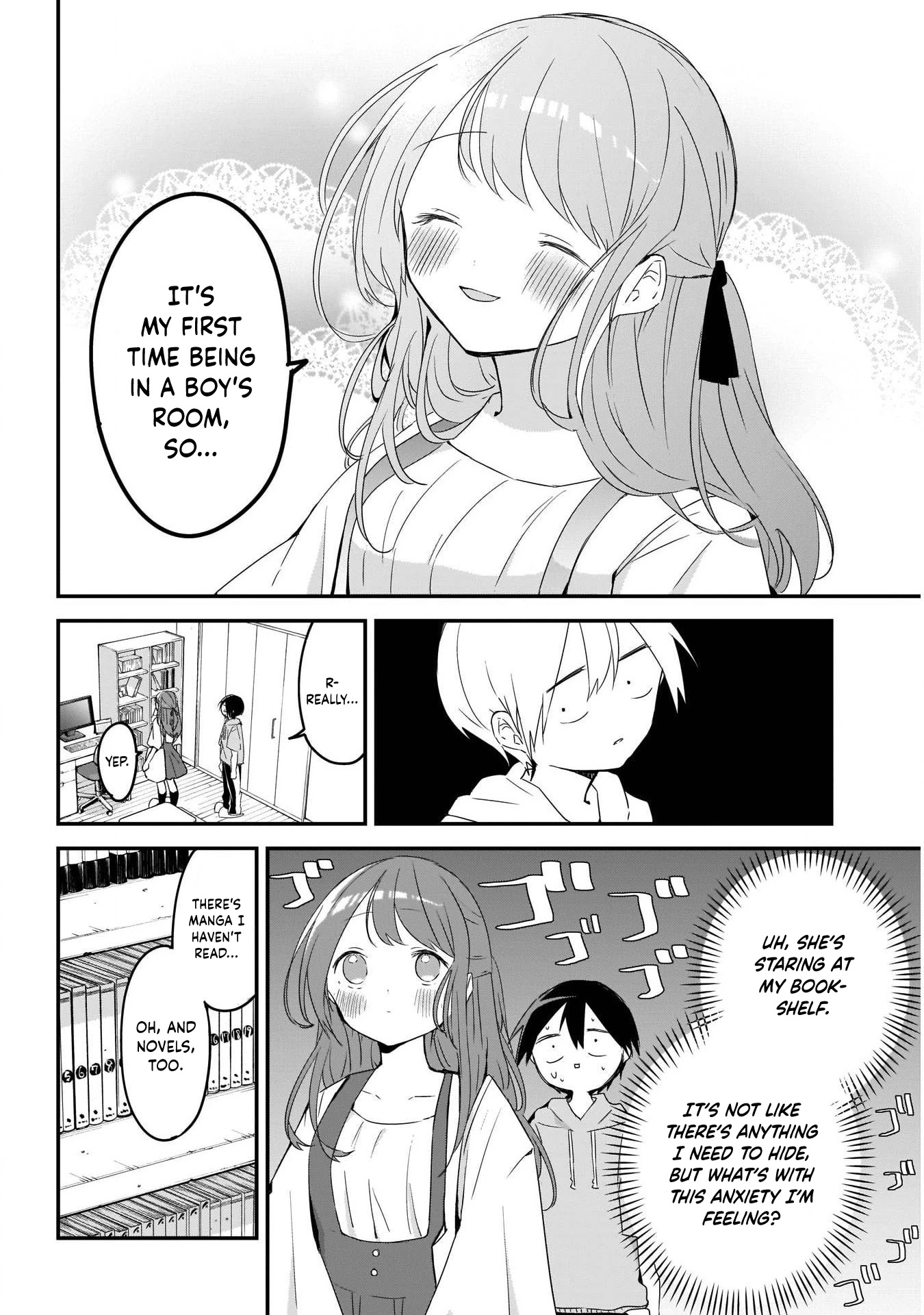 Kubo-san Doesn't Leave Me Be (a Mob) Chapter 60 page 4 - Chapter 60: One Room and Two People