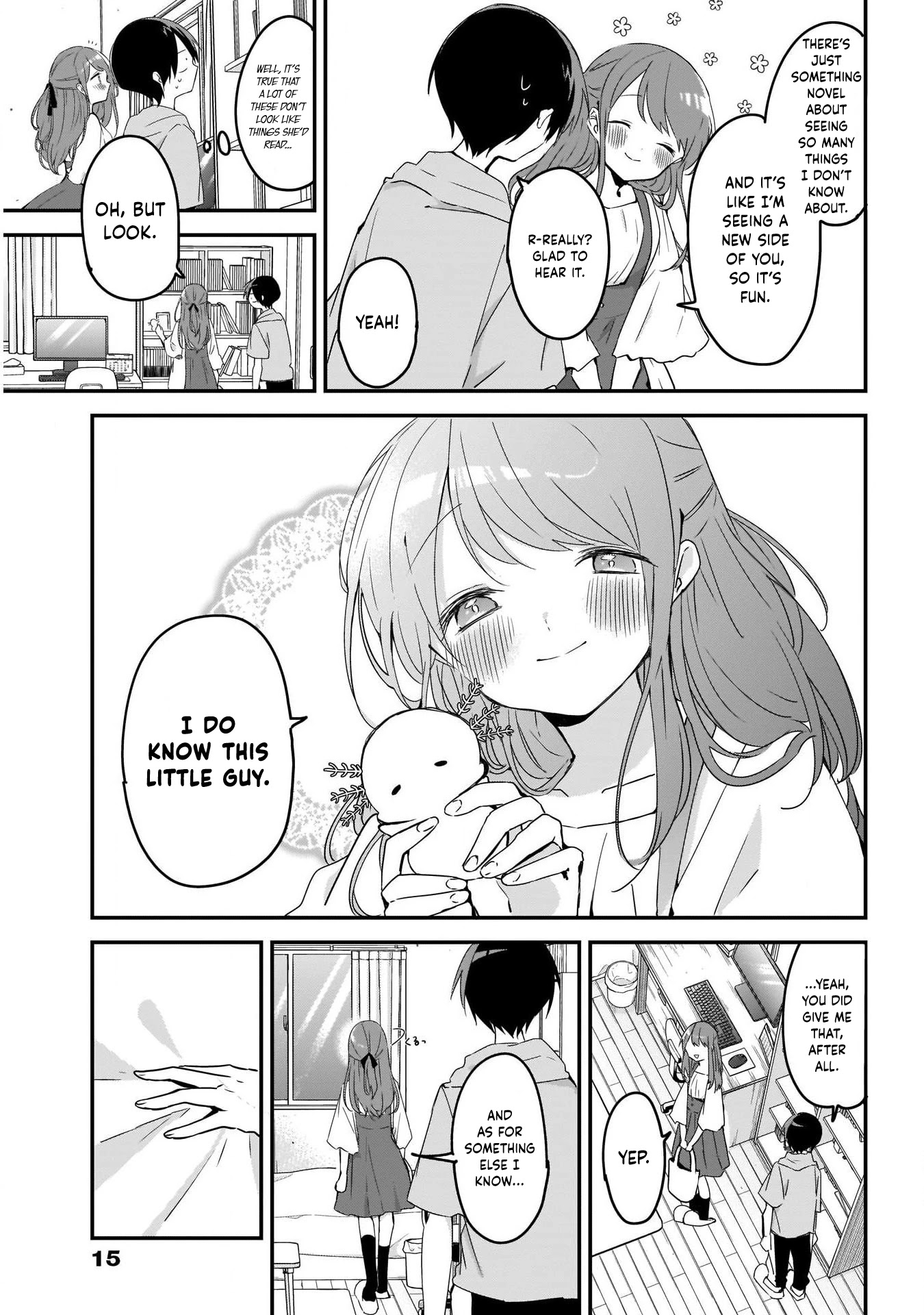 Kubo-san Doesn't Leave Me Be (a Mob) Chapter 60 page 5 - Chapter 60: One Room and Two People