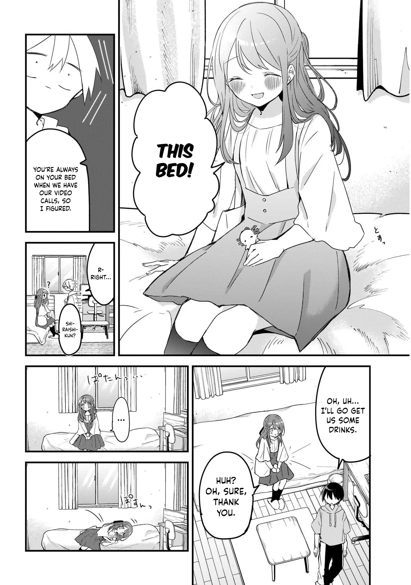 Kubo-san Doesn't Leave Me Be (a Mob) Chapter 60 page 6 - Chapter 60: One Room and Two People