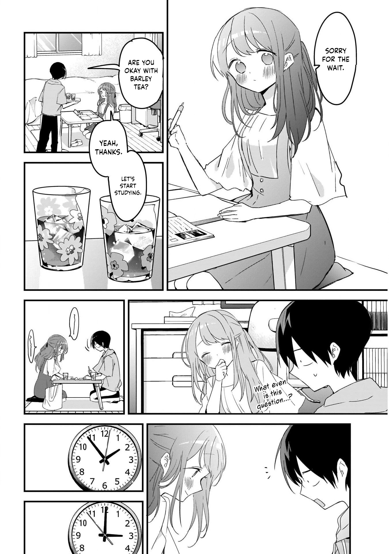 Kubo-san Doesn't Leave Me Be (a Mob) Chapter 60 page 8 - Chapter 60: One Room and Two People
