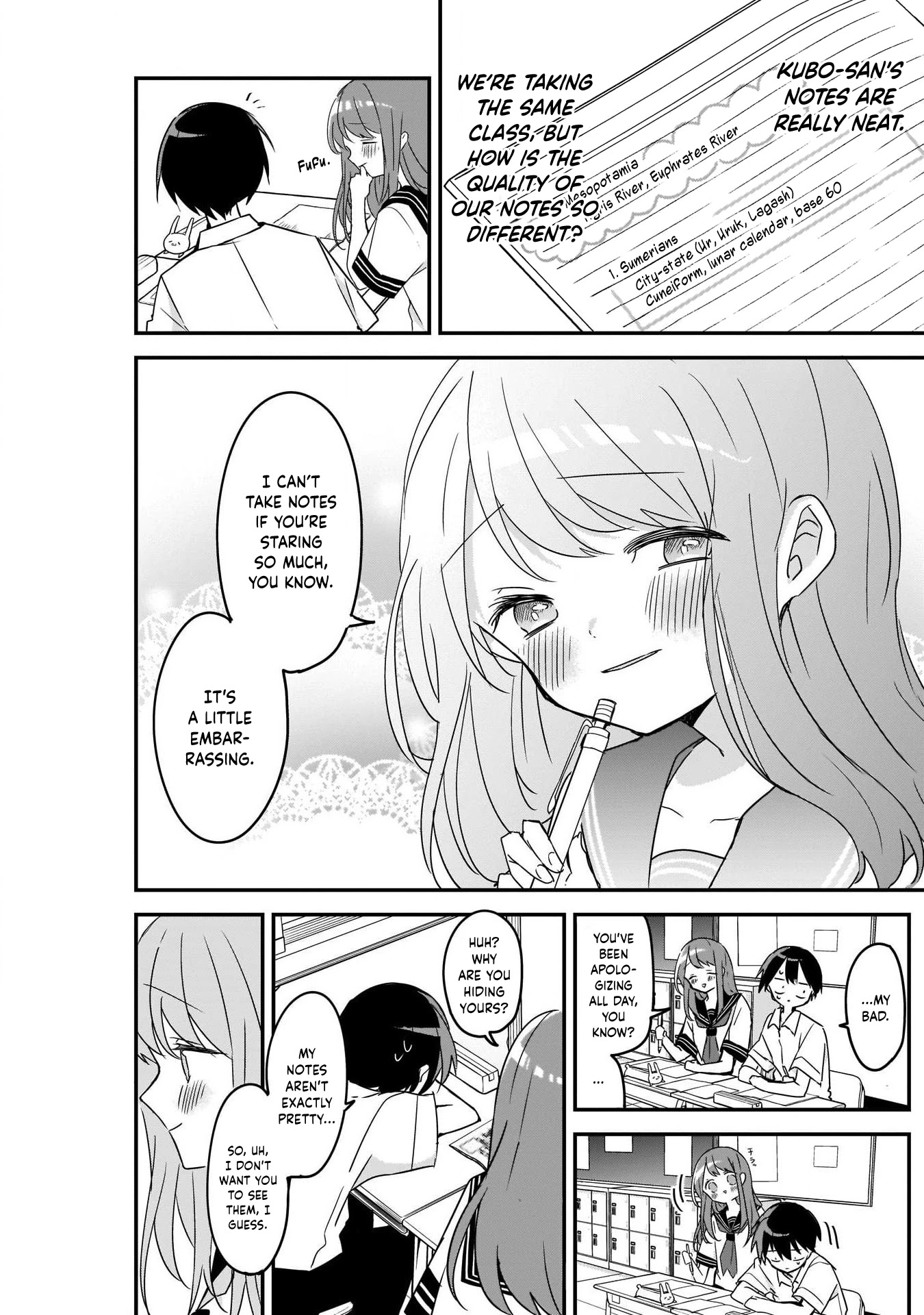 Kubo-san Doesn't Leave Me Be (a Mob) Chapter 61 page 7 - Chapter 61