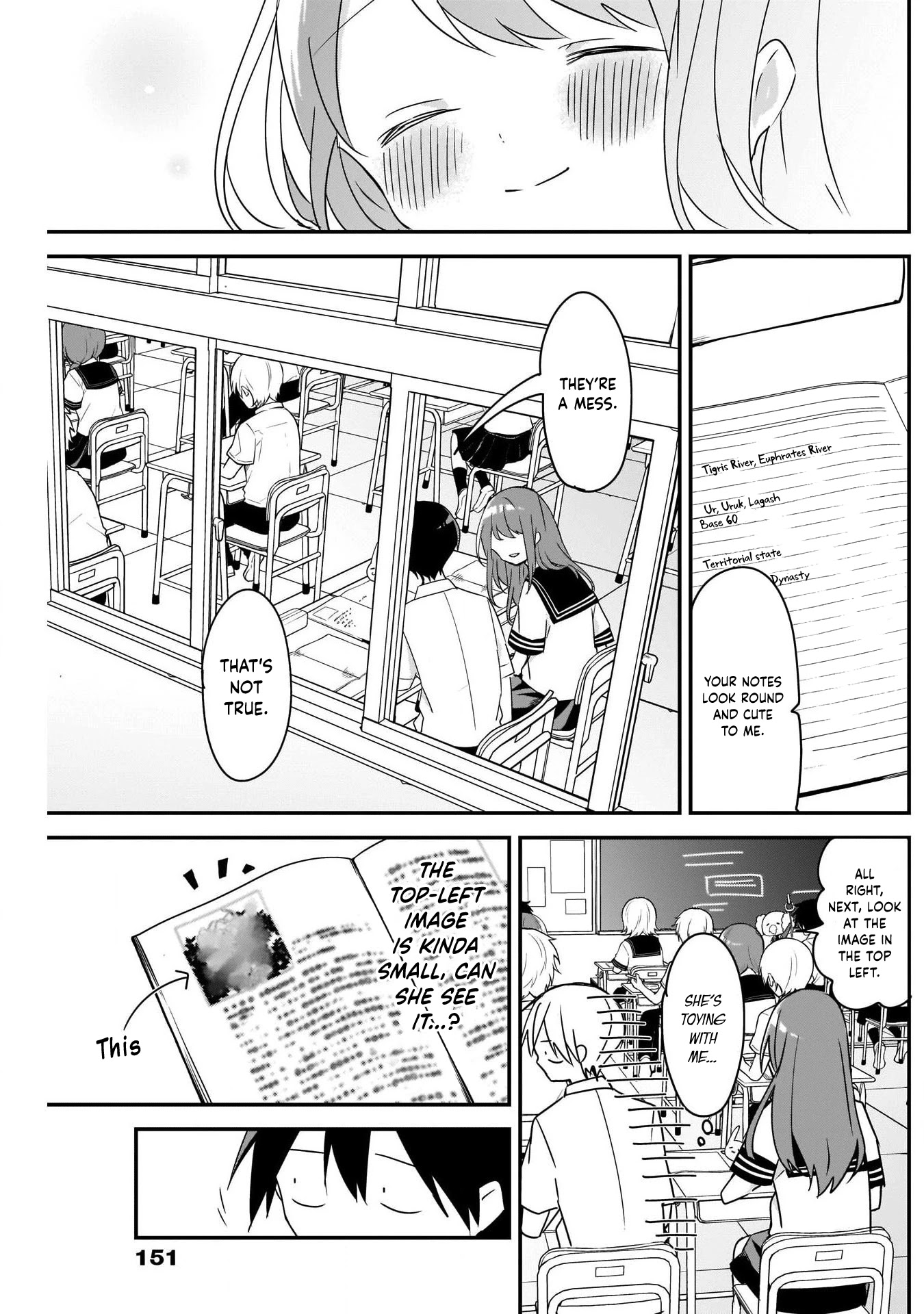 Kubo-san Doesn't Leave Me Be (a Mob) Chapter 61 page 9 - Chapter 61