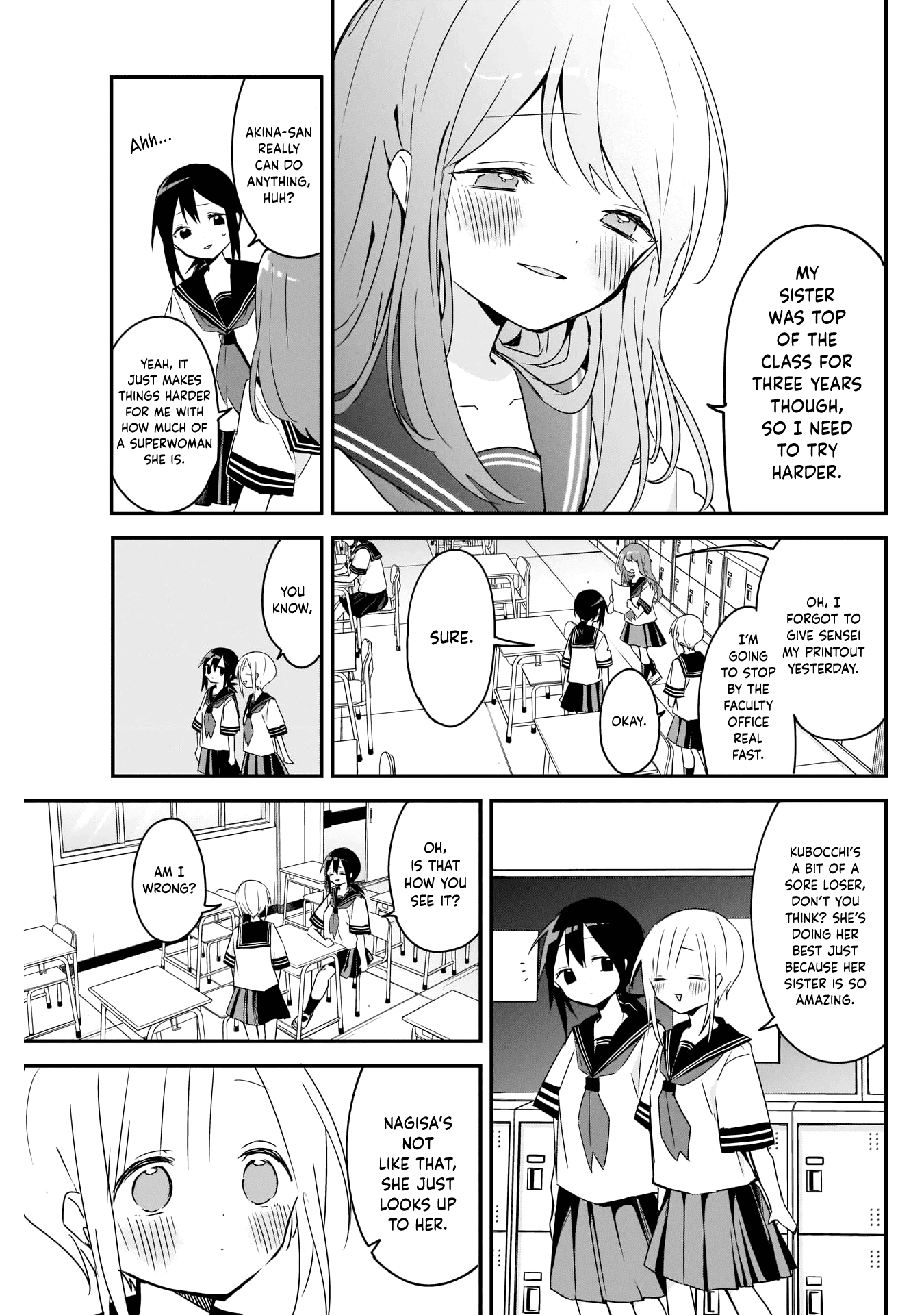 Kubo-san Doesn't Leave Me Be (a Mob) Chapter 62 page 5 - Chapter 62