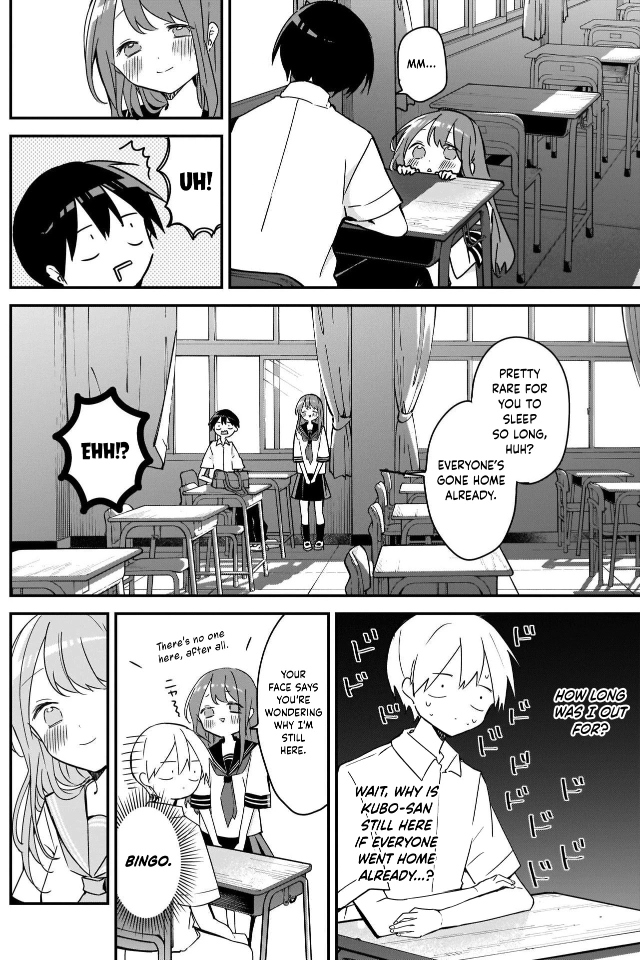 Kubo-san Doesn't Leave Me Be (a Mob) Chapter 65 page 10 - Chapter 65