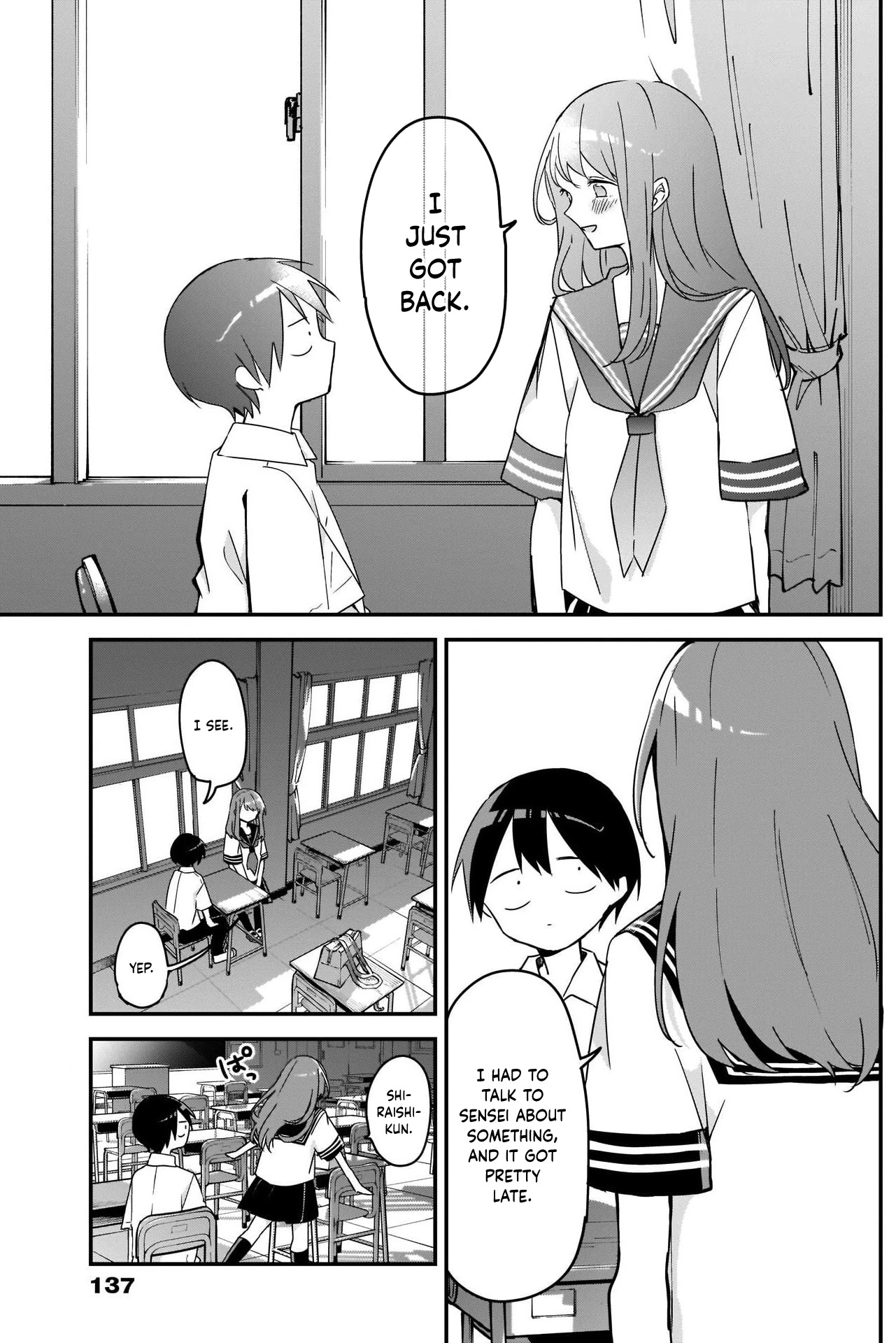 Kubo-san Doesn't Leave Me Be (a Mob) Chapter 65 page 11 - Chapter 65
