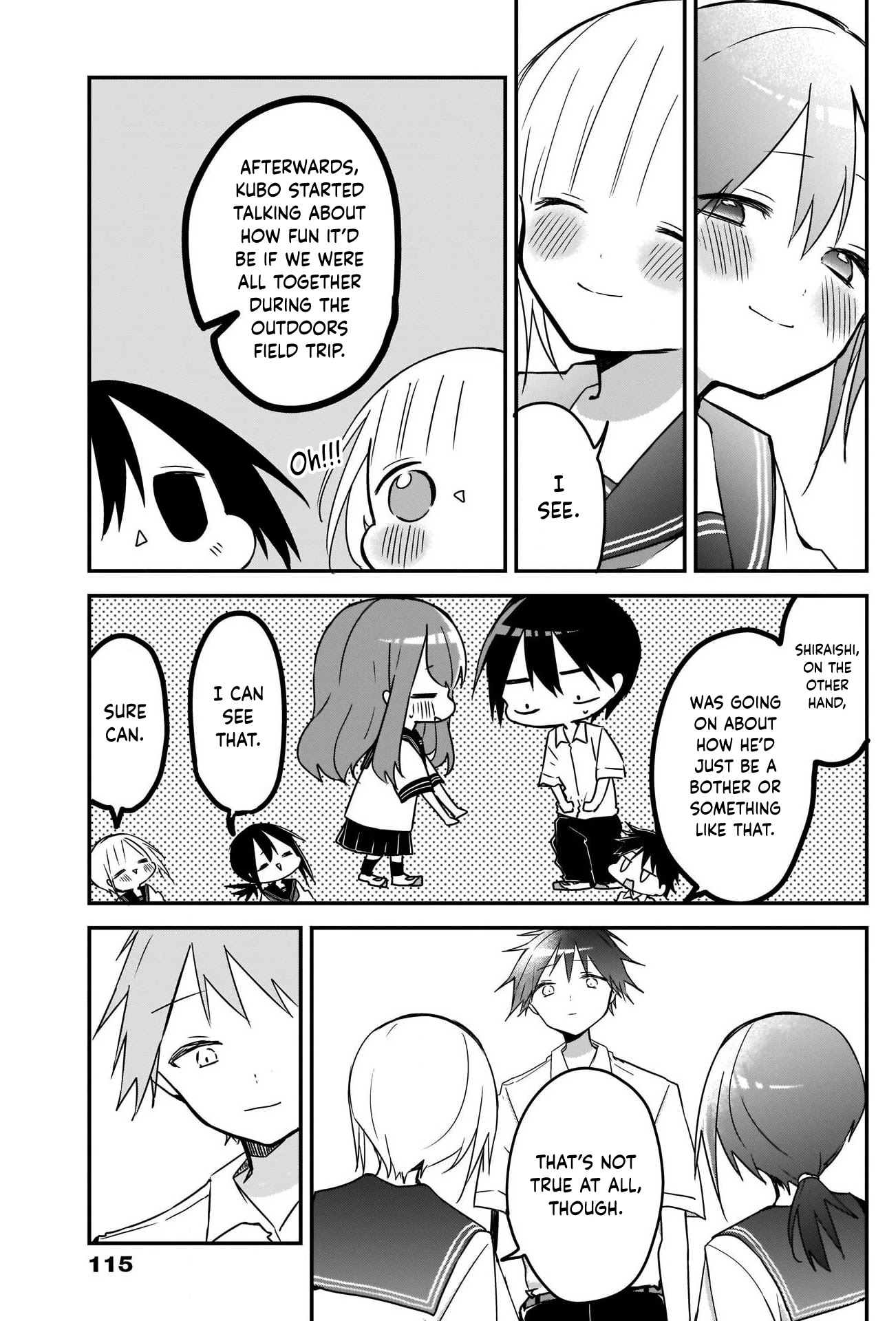 Kubo-san Doesn't Leave Me Be (a Mob) Chapter 66 page 6 - Chapter 66