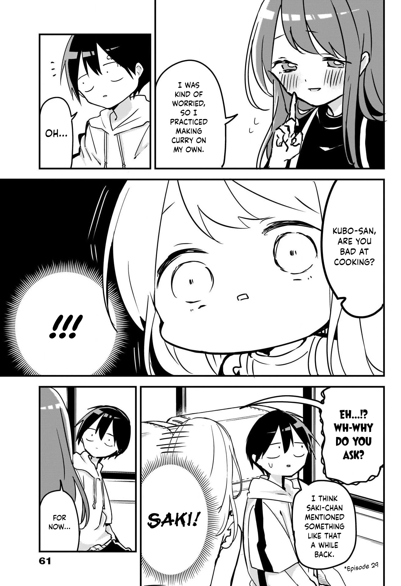 Kubo-san Doesn't Leave Me Be (a Mob) Chapter 67 page 7 - Chapter 67