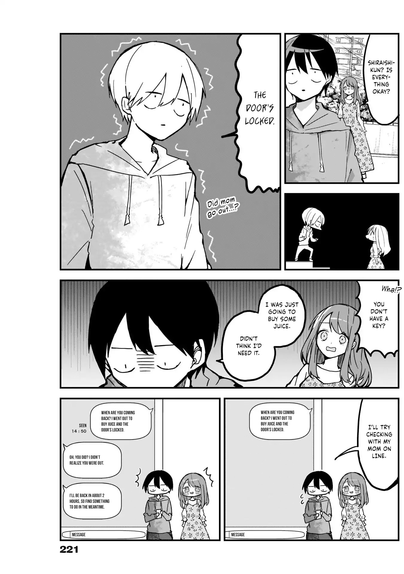 Kubo-san Doesn't Leave Me Be (a Mob) Chapter 7 page 4 - Chapter 7: Misfortune and a Home Visit
