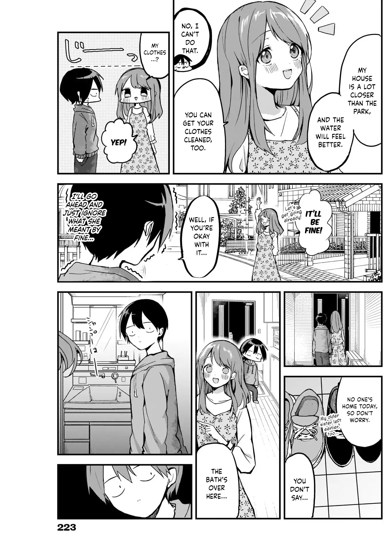 Kubo-san Doesn't Leave Me Be (a Mob) Chapter 7 page 6 - Chapter 7: Misfortune and a Home Visit