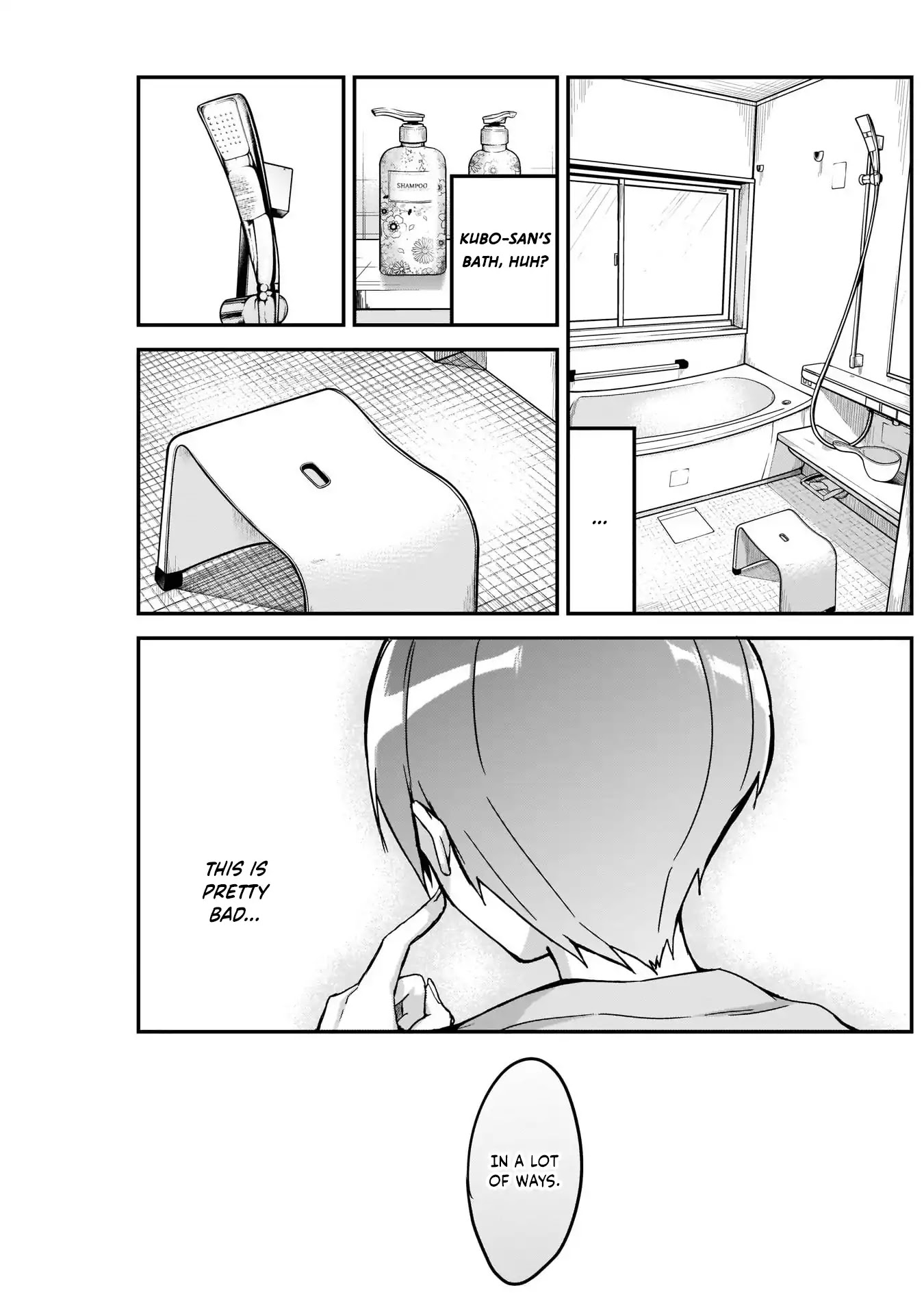 Kubo-san Doesn't Leave Me Be (a Mob) Chapter 7 page 8 - Chapter 7: Misfortune and a Home Visit