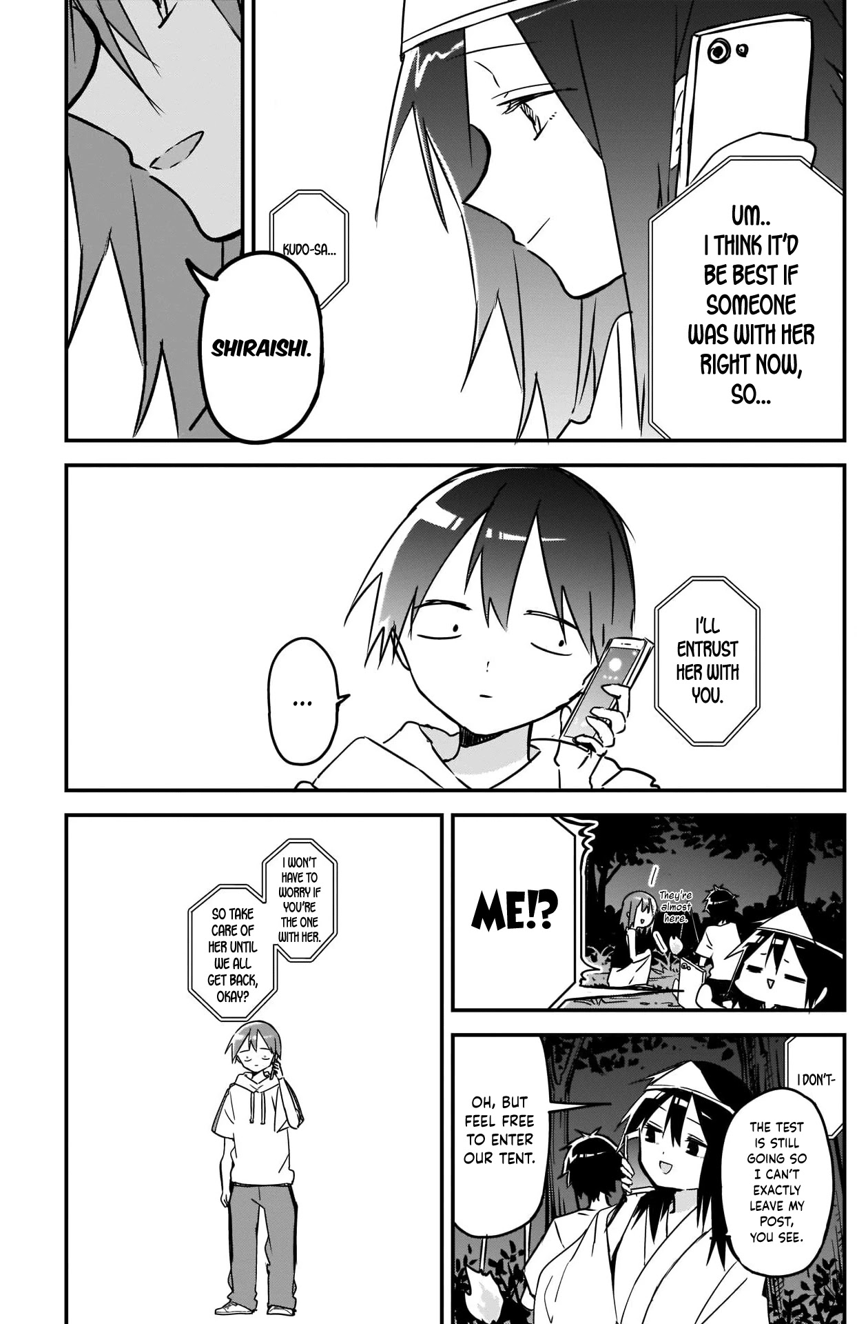 Kubo-san Doesn't Leave Me Be (a Mob) Chapter 70 page 10 - Chapter 70