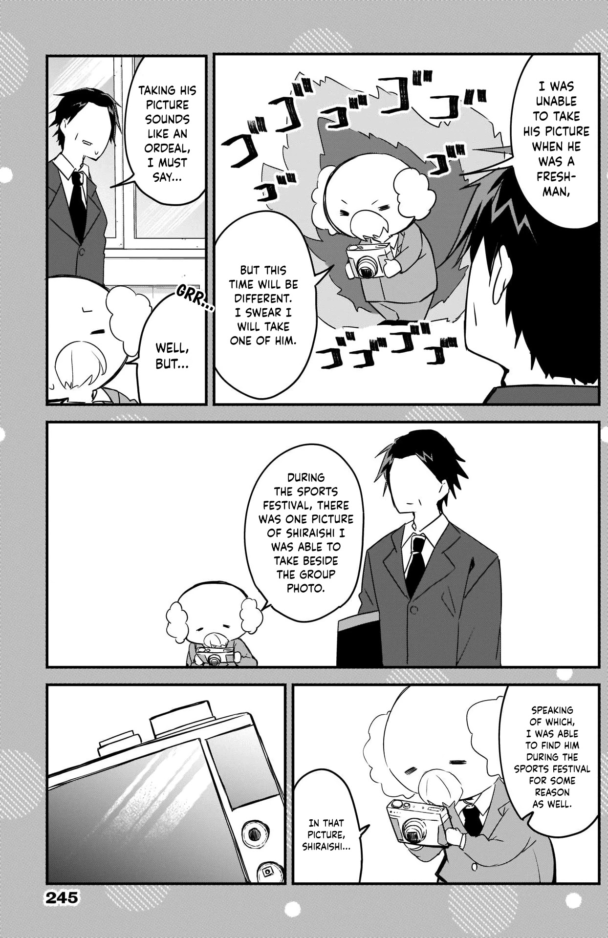 Kubo-san Doesn't Leave Me Be (a Mob) Chapter 74.5 page 3 - Chapter 74.5