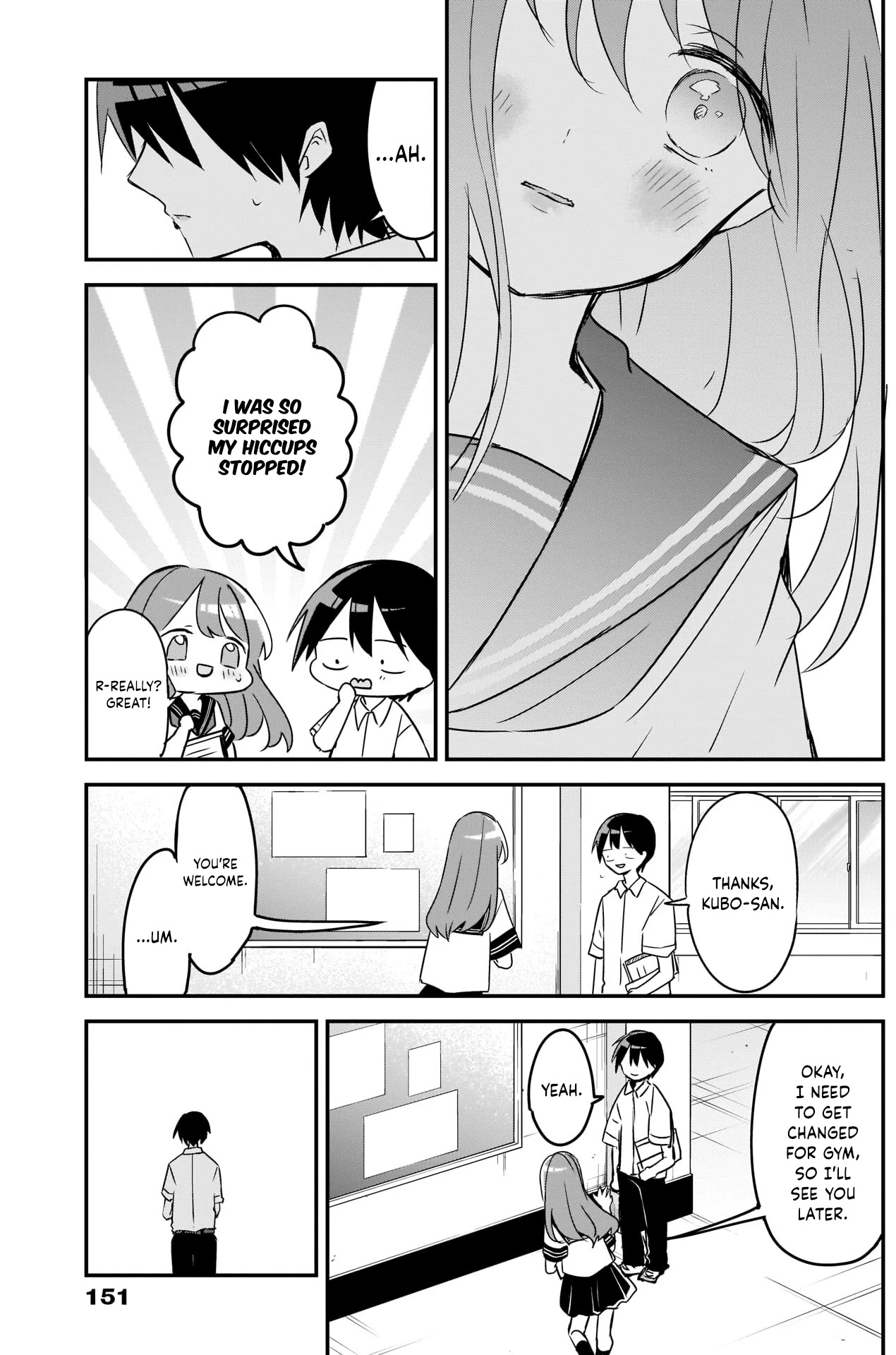 Kubo-san Doesn't Leave Me Be (a Mob) Chapter 75 page 11 - Chapter 75